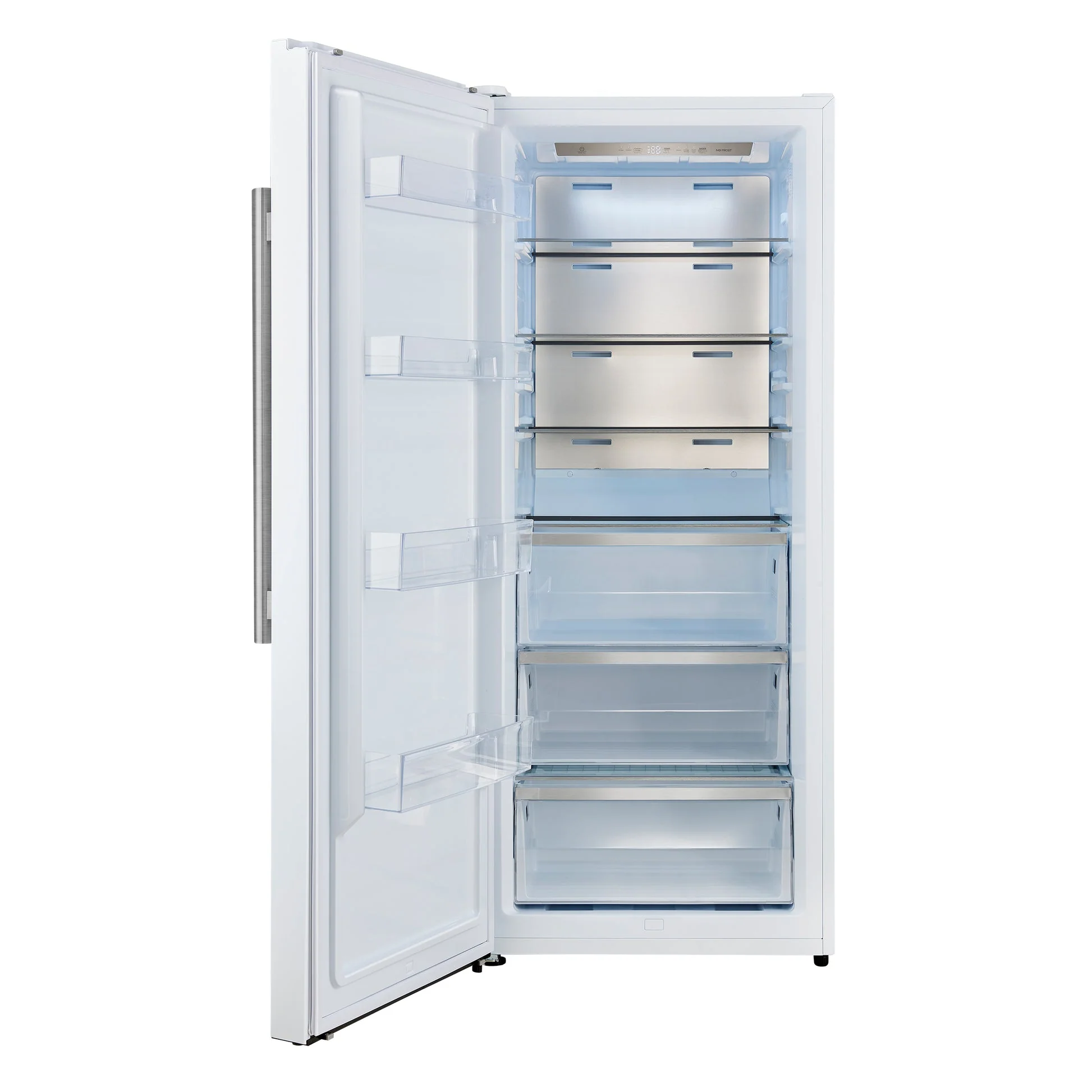 Forno Maderno 28-Inch Convertible Upright Freezer/Refrigerator Antique Brass Handle, Left Swing - Image 6