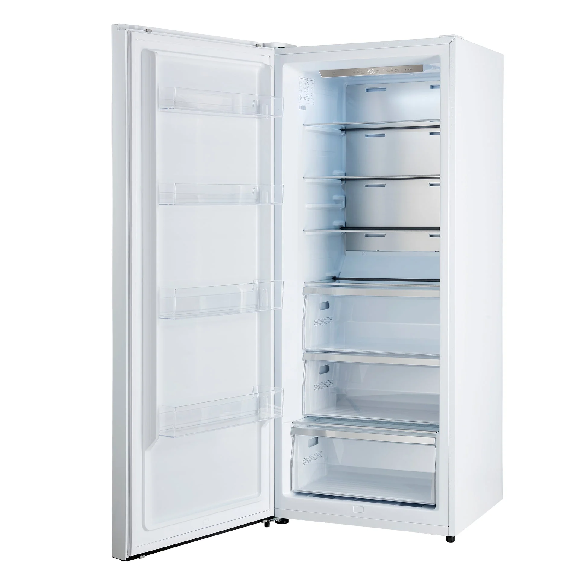 Forno Maderno 28-Inch Convertible Upright Freezer/Refrigerator Antique Brass Handle, Left Swing - Image 8