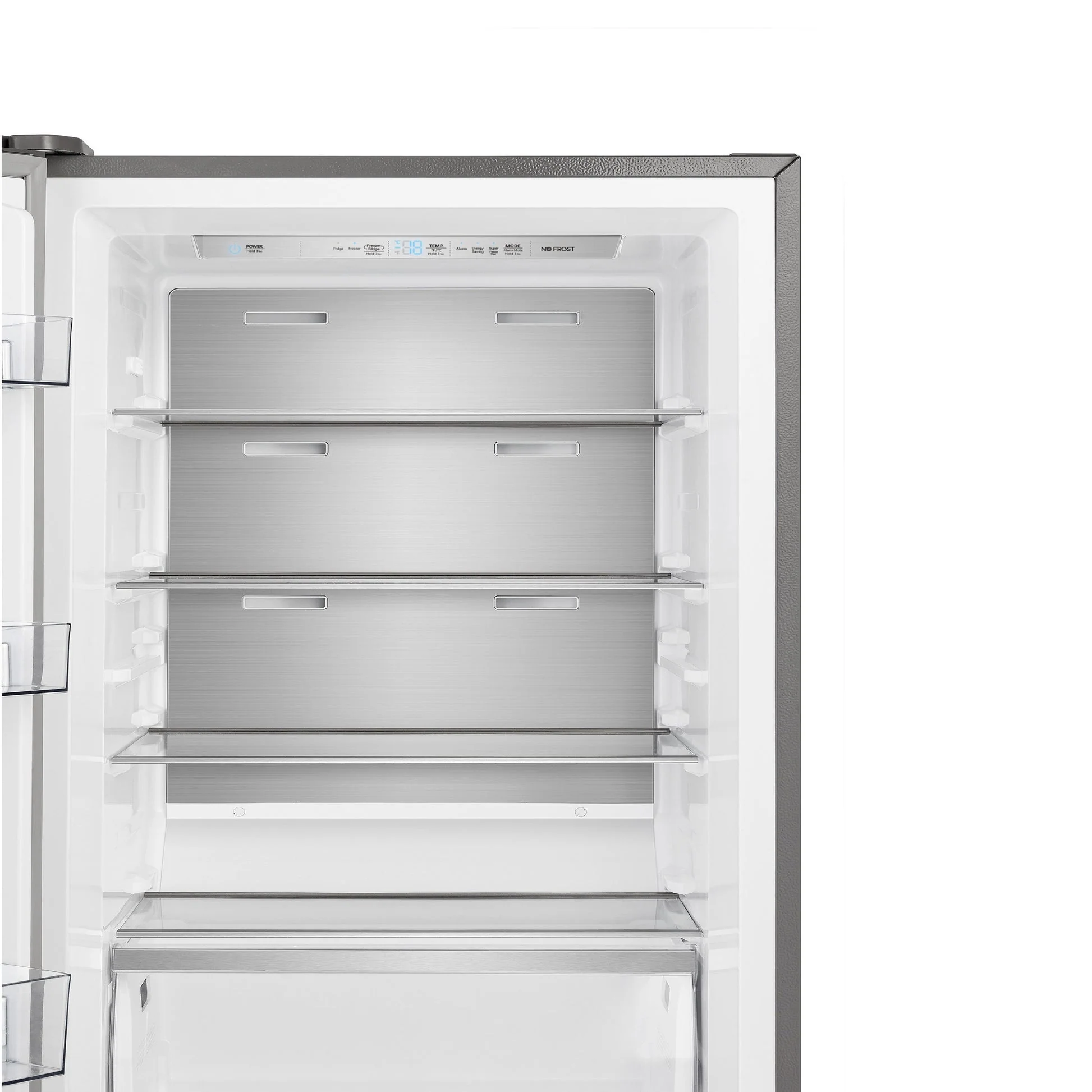 Forno Maderno 28" Left Swing Convertible Freestanding Refrigerator/Freezer in Stainless Steel 13.6 cu.ft. - Image 3