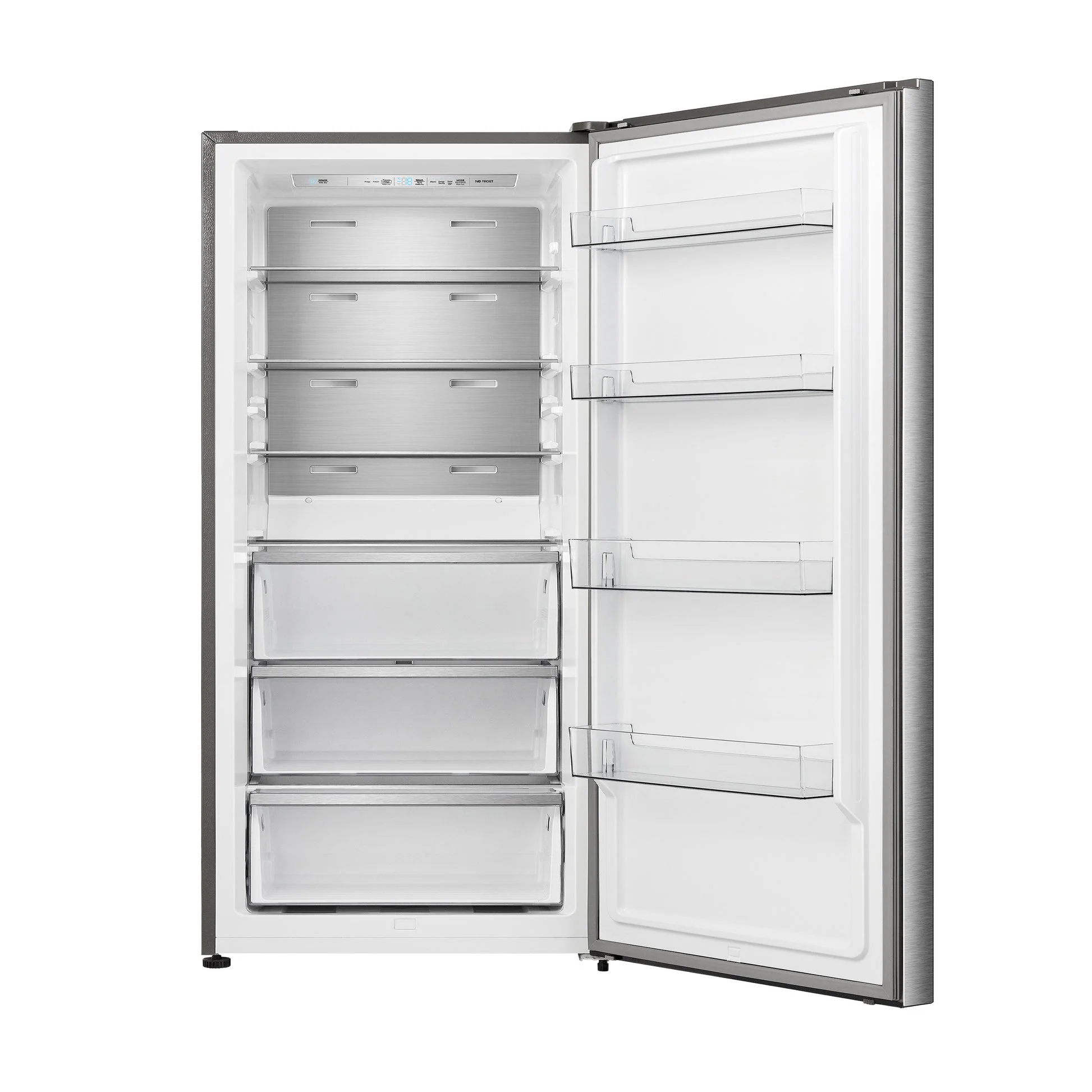 Forno Maderno 28" Right Swing Convertible Freestanding Refrigerator/Freezer in Stainless Steel 13.6 cu.ft. - Image 2