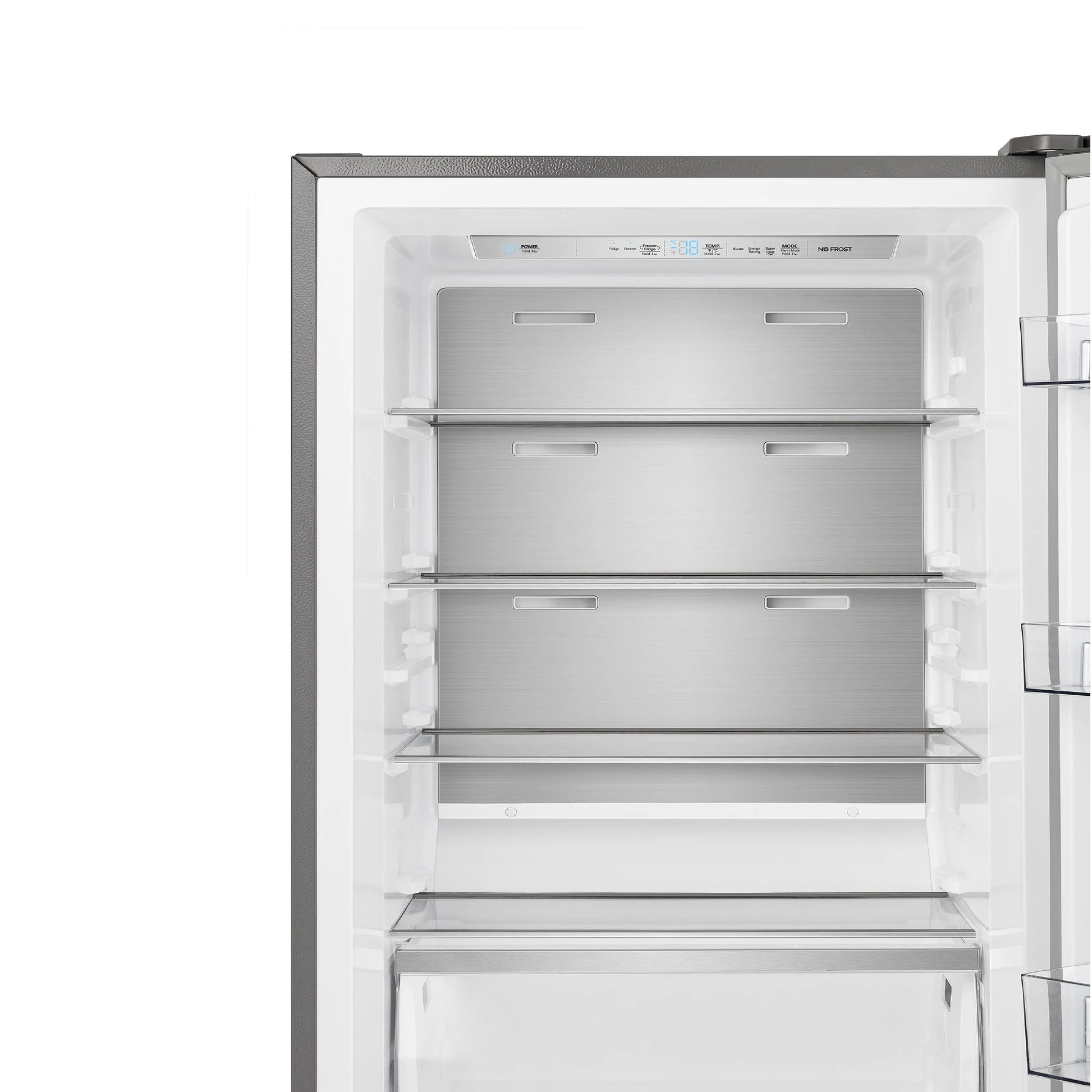 Forno Maderno 28" Right Swing Convertible Freestanding Refrigerator/Freezer in Stainless Steel 13.6 cu.ft. - Image 3