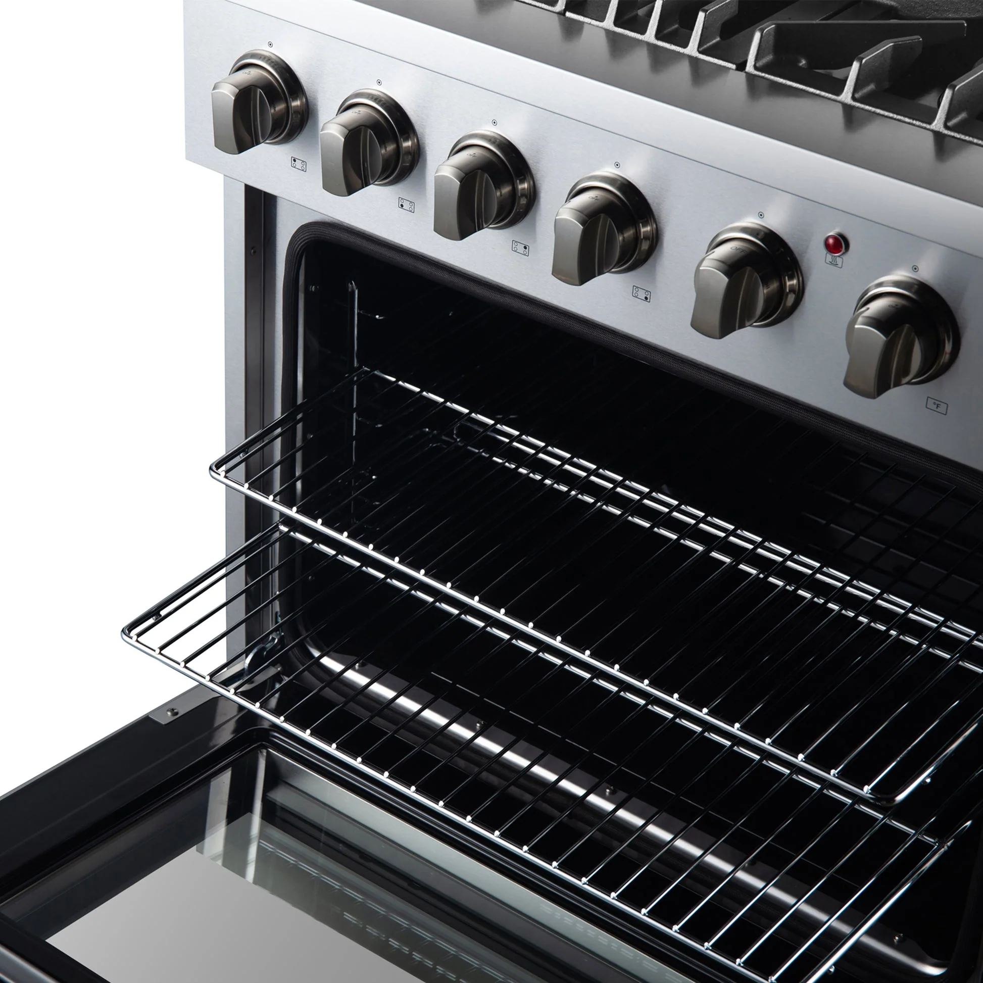 Forno Marco Dual Fuel Range, Stainless Steel, True Convection Oven, Energy Efficient - Image 13