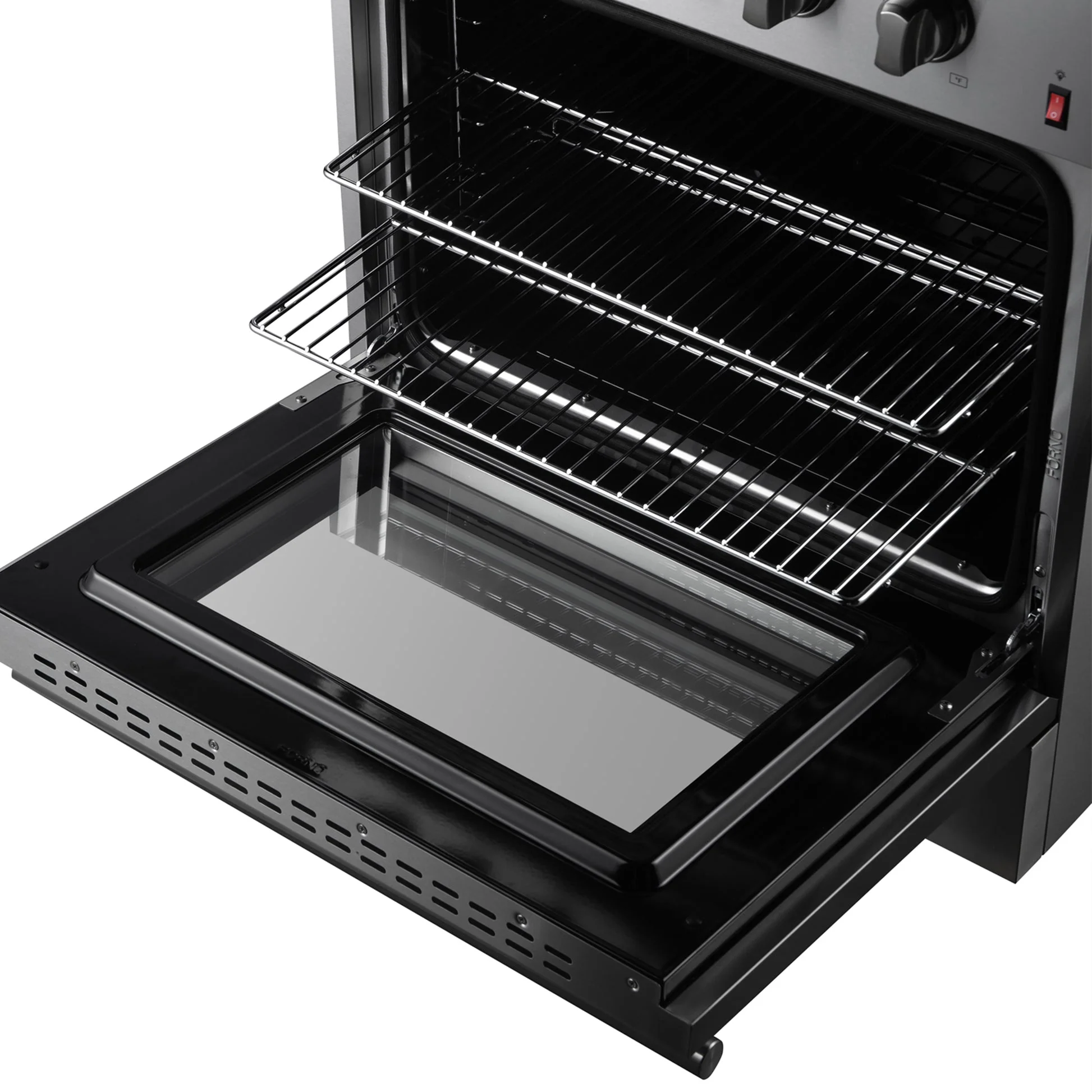 Forno Marco Dual Fuel Range, Stainless Steel, True Convection Oven, Energy Efficient - Image 14