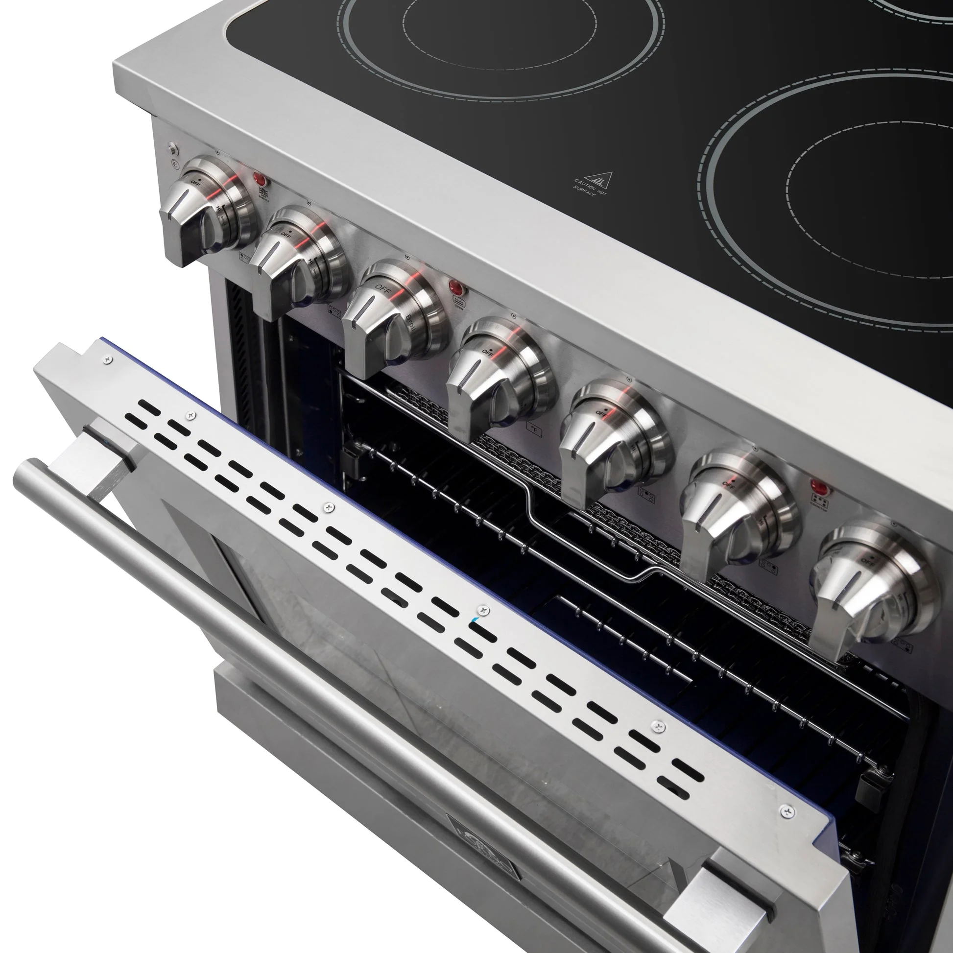 Forno Massimo Freestanding Chef Door Electric Range, True Convection Oven - Image 8