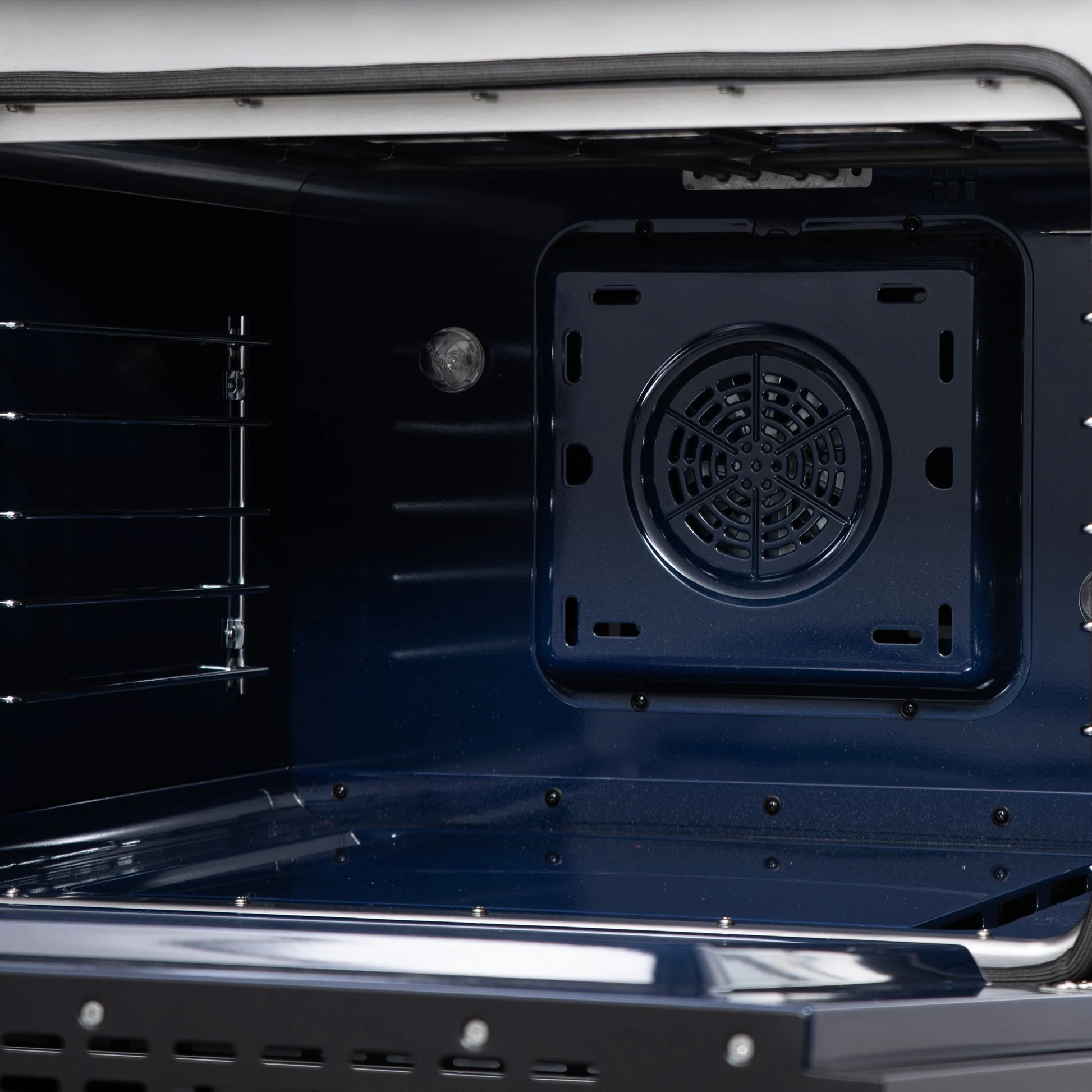 Forno Massimo Freestanding Dual Fuel Range with Antique Brass Accessories, Convection Oven - Image 14