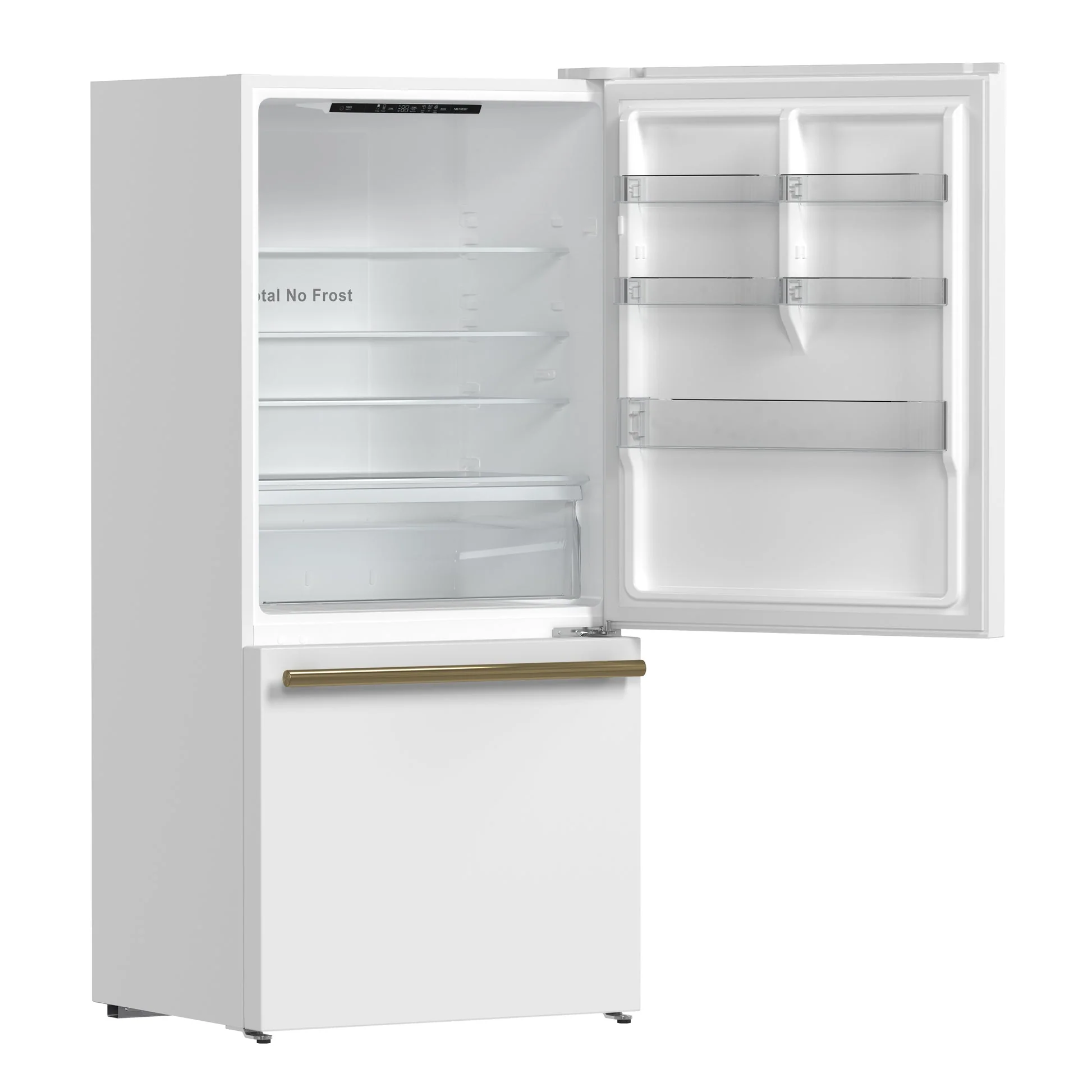Forno Milano 2-Piece 62-Inch Freestanding Dual Bottom Freezer Refrigerator, 34.4 cu.ft, Touch Control, Ice Maker - Image 8
