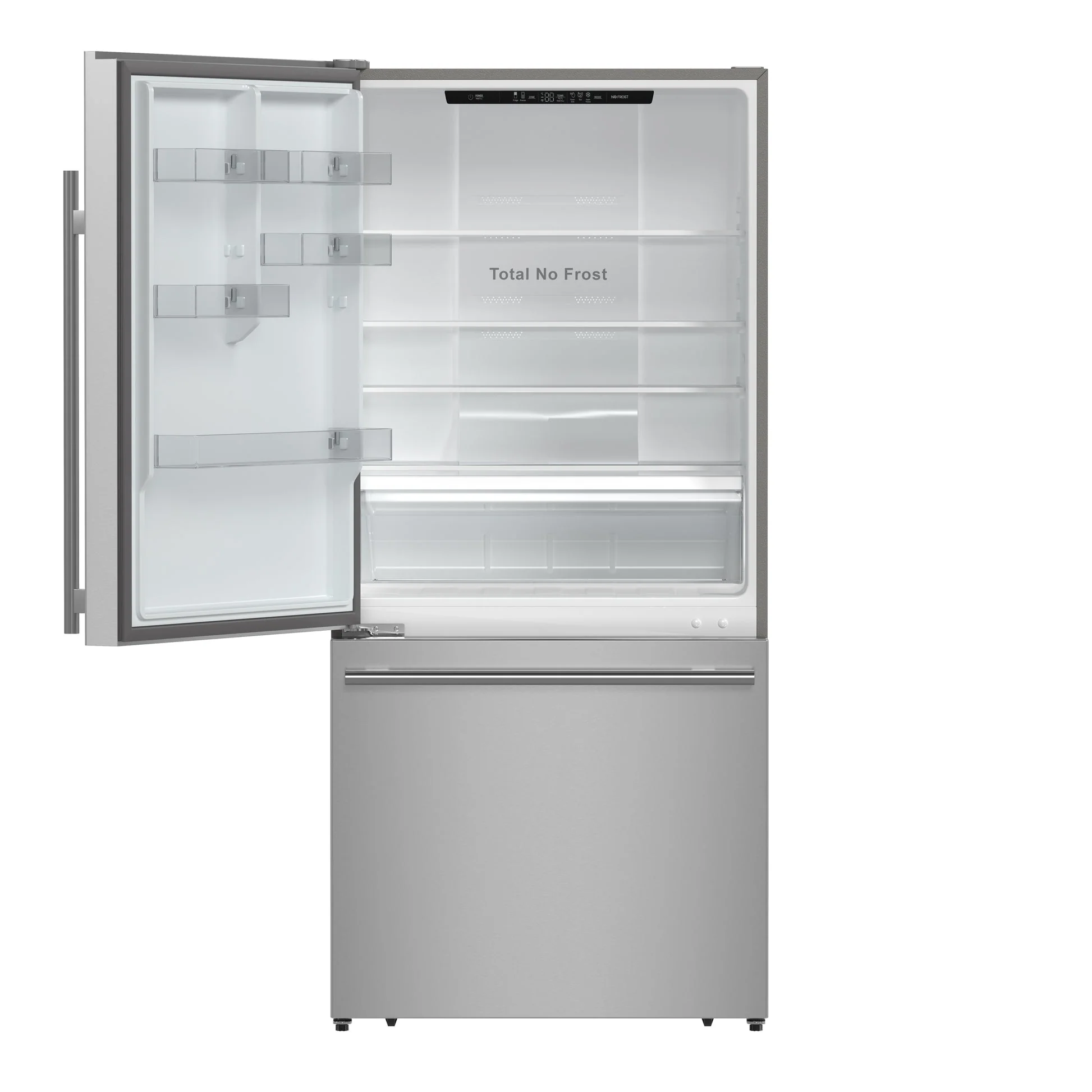 Forno Milano 2-Piece 62-Inch Freestanding Dual Bottom Freezer Refrigerator, Stainless Steel – 34.4 cu.ft, Touch Control, Ice Maker - Image 23