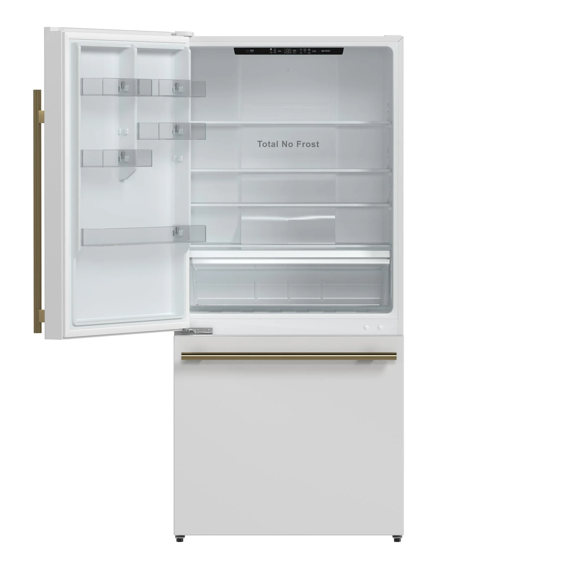 Forno Milano Espresso 31-Inch Bottom Freezer Refrigerator, 17.2 Cu. Ft., Energy-Efficient, No Frost, Built-In Ice Maker - Image 24