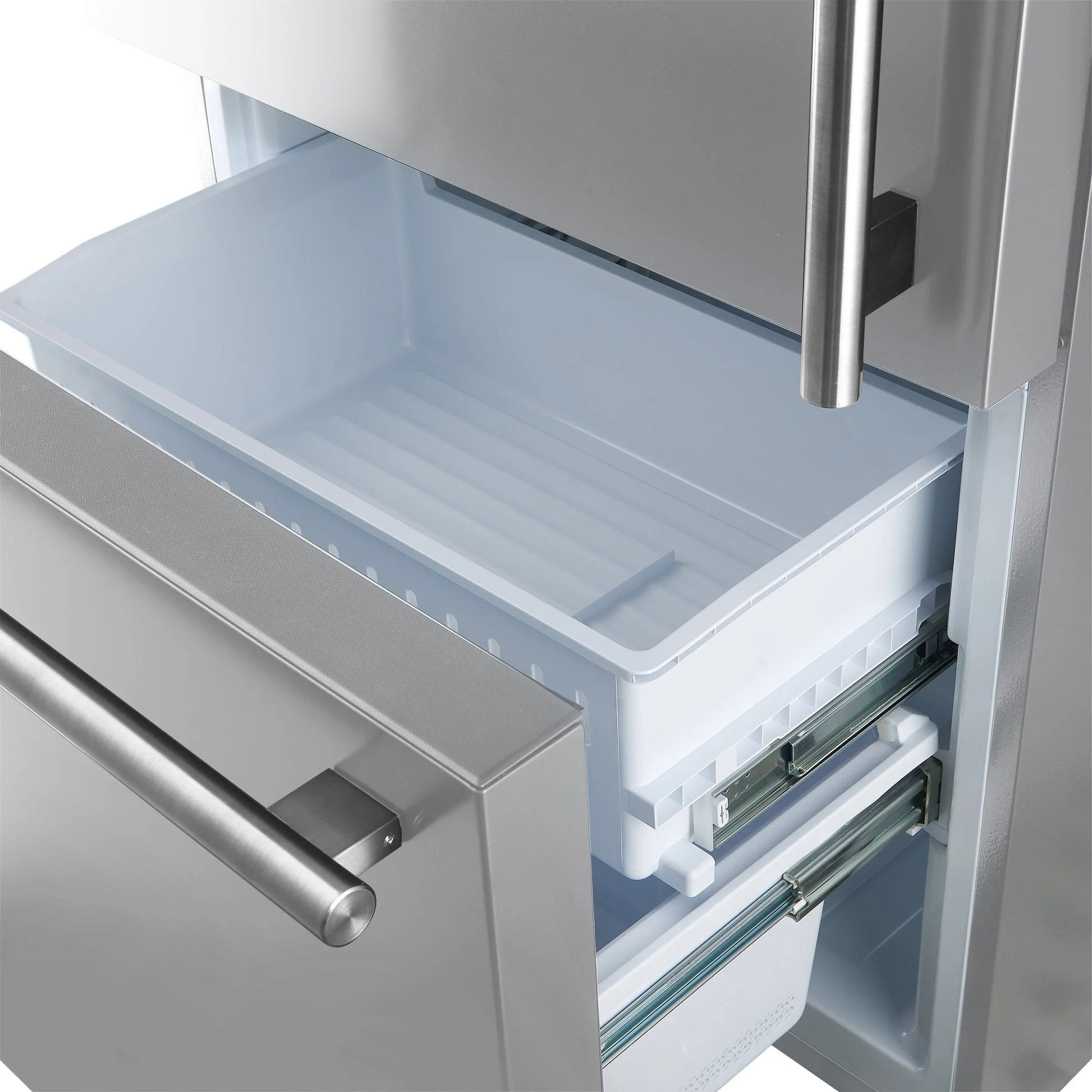 Forno Milano Espresso 31-Inch Stainless Steel Bottom Freezer Refrigerator, 17.2 cu.ft., Built-In Ice Maker - Image 11