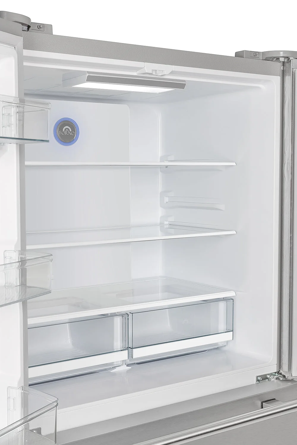 Forno Moena 40-Inch French Door Refrigerator, Stainless Steel, 19.2 cu.ft, Modern Decorative Grill - Image 19
