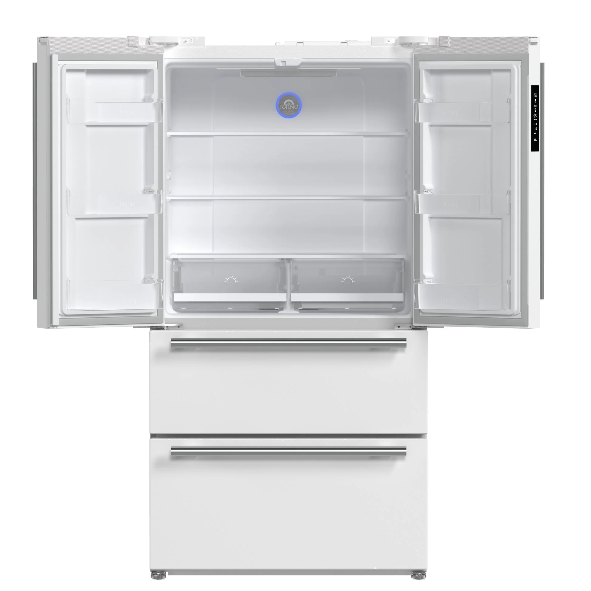 Forno Moena Espresso 36-Inch French Door Refrigerator, 19.2 Cu. Ft., Frost-Free, Automatic Ice Maker - Image 35
