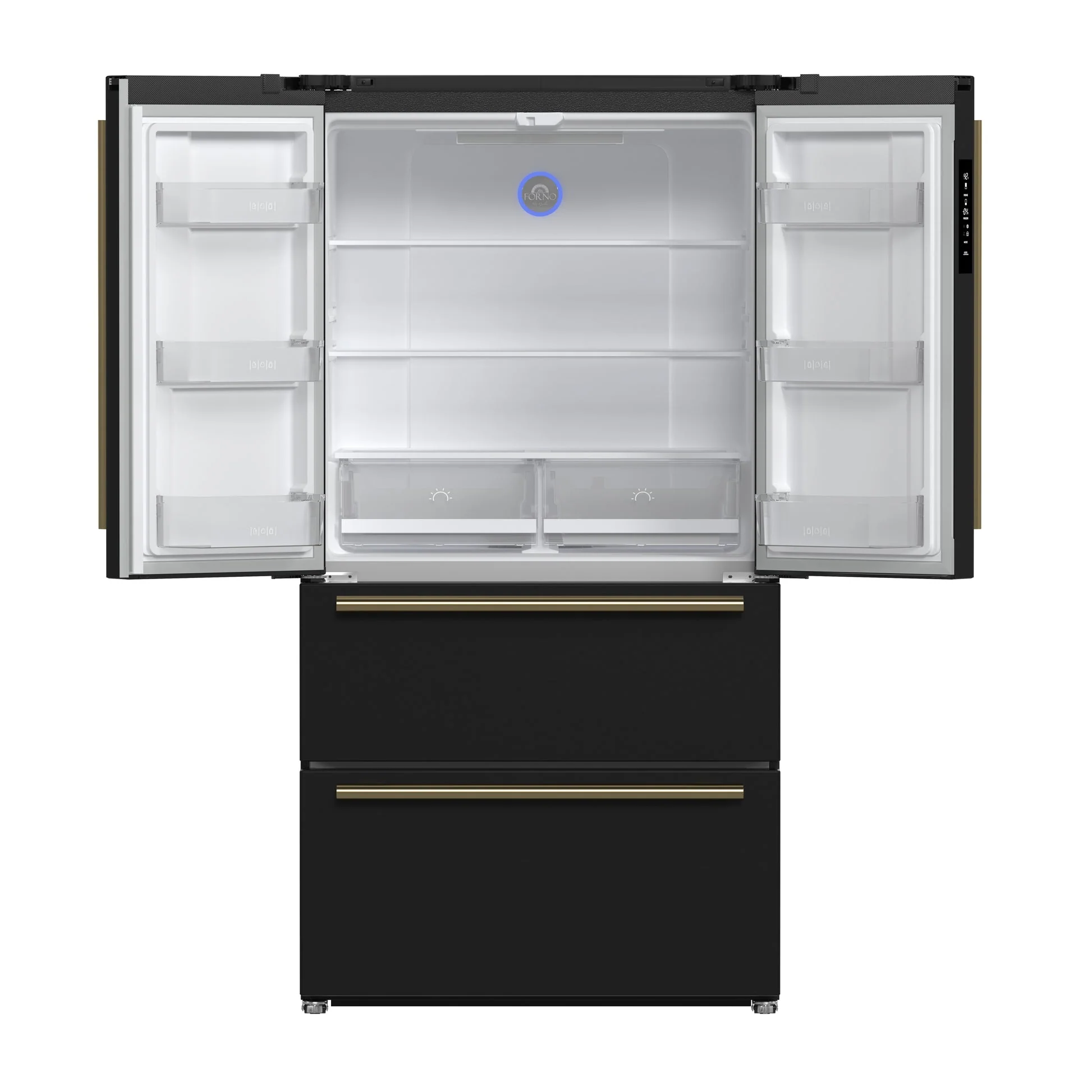 Forno Moena Espresso 36-Inch French Door Refrigerator, 19.2 Cu. Ft., Frost-Free, Automatic Ice Maker - Image 7