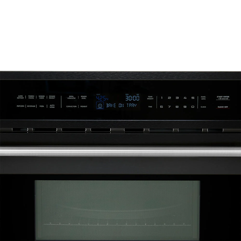 Forno Oliena Espresso 30" Built-In Microwave & Convection Oven Combo – 1.6 cu.ft, 1750W Convection, 1000W Microwave, Sensor Cooking - Image 14