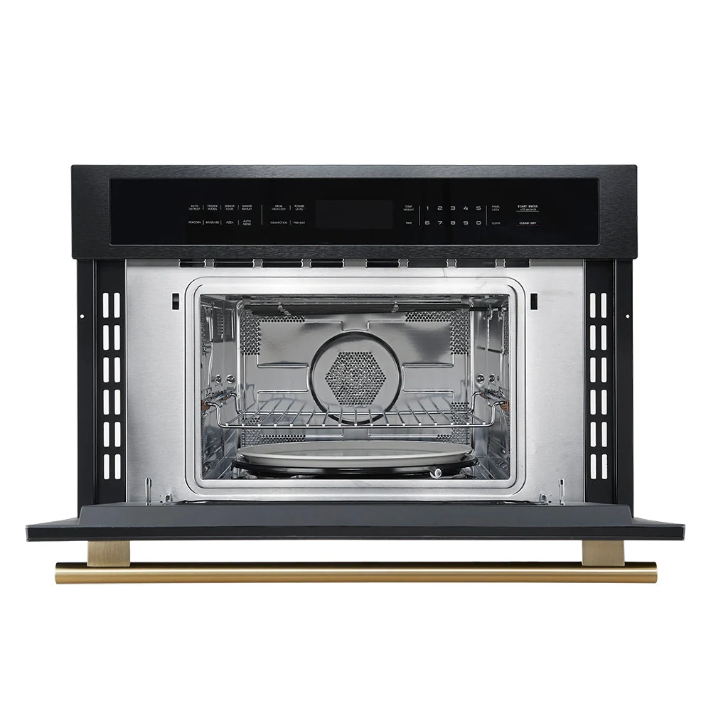 Forno Oliena Espresso 30" Built-In Microwave & Convection Oven Combo – 1.6 cu.ft, 1750W Convection, 1000W Microwave, Sensor Cooking - Image 18