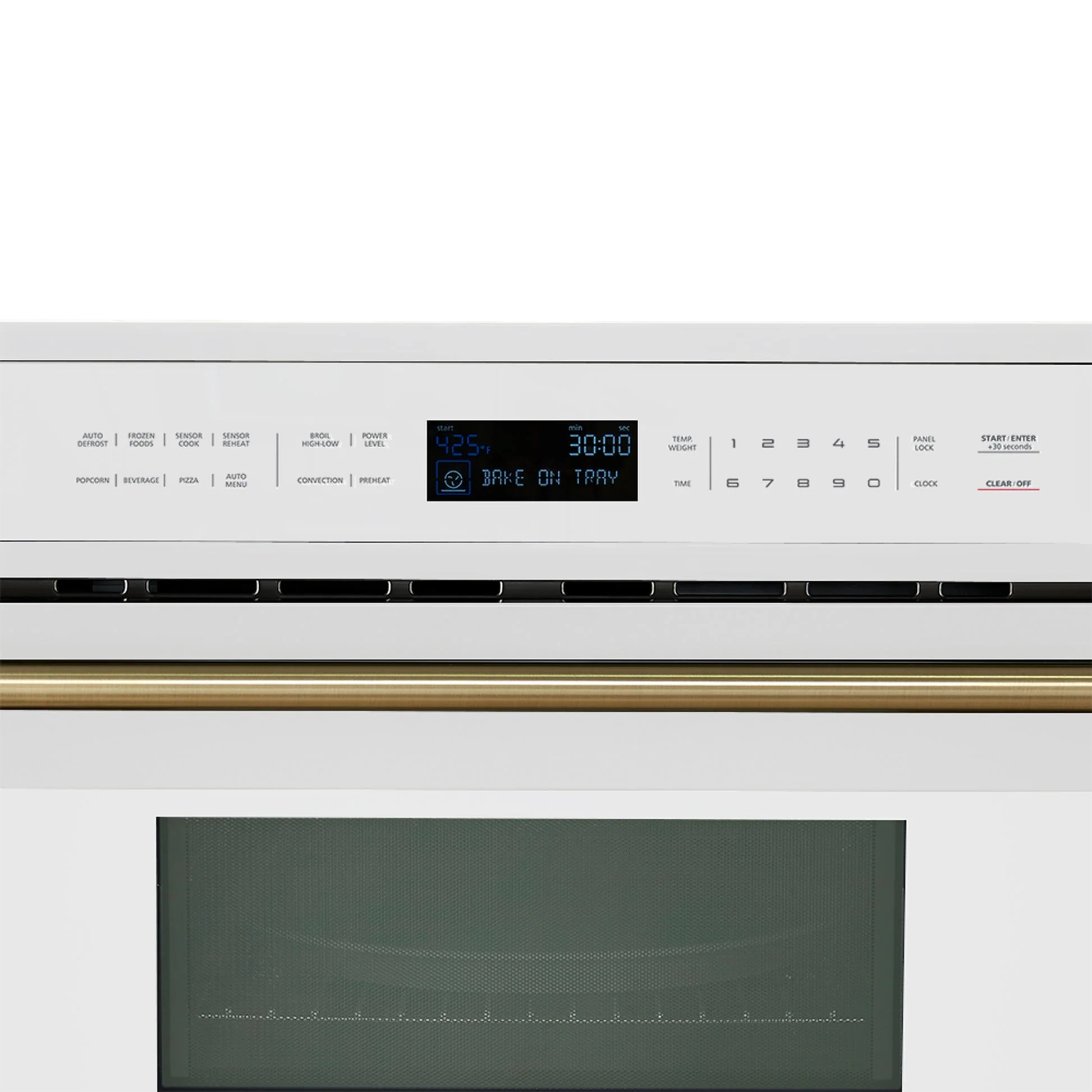 Forno Oliena Espresso 30" Built-In Microwave & Convection Oven Combo – 1.6 cu.ft, 1750W Convection, 1000W Microwave, Sensor Cooking - Image 6