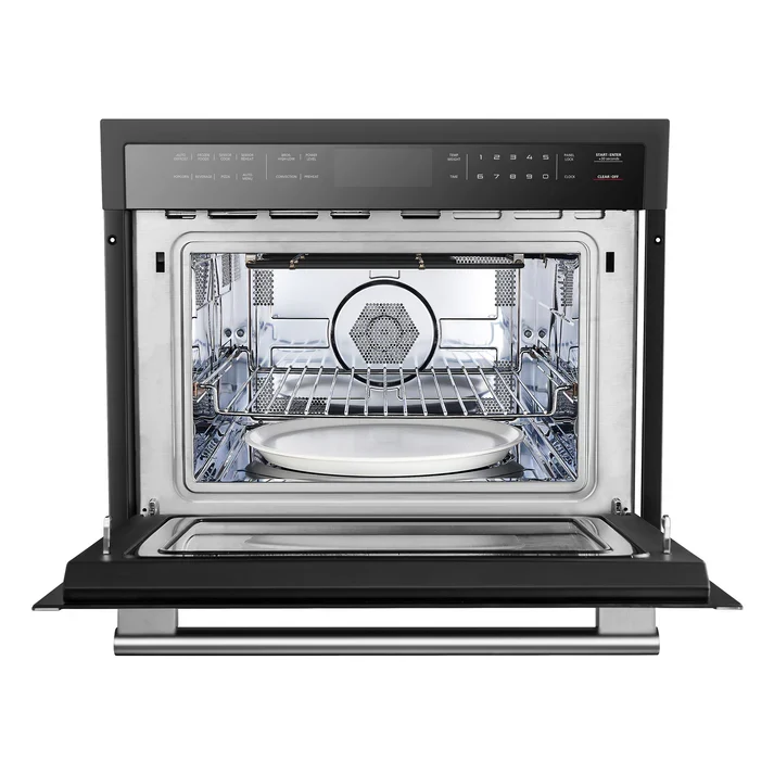 Forno Oliena Espresso 24-Inch Built-In Microwave and Convection Oven Combo, 1.6 cu.ft, 1750W Convection, 1000W Microwave, Sensor Cooking - Image 5