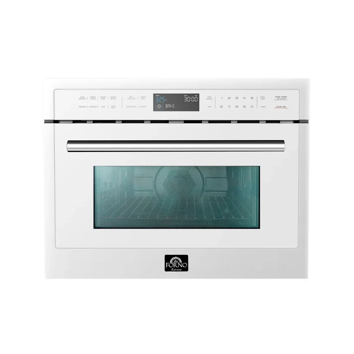 Forno Oliena Espresso 24-Inch Built-In Microwave and Convection Oven Combo, 1.6 cu.ft, 1750W Convection, 1000W Microwave, Sensor Cooking - Image 7