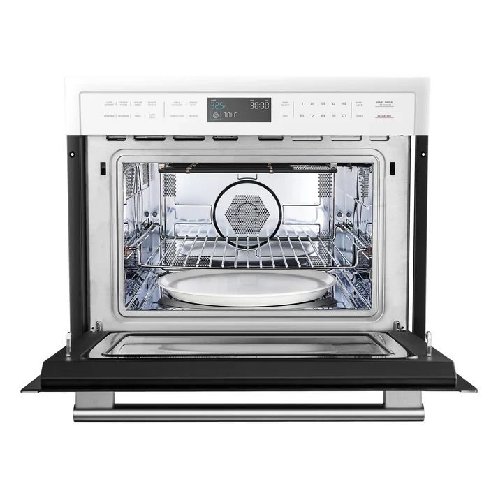 Forno Oliena Espresso 24-Inch Built-In Microwave and Convection Oven Combo, 1.6 cu.ft, 1750W Convection, 1000W Microwave, Sensor Cooking - Image 8