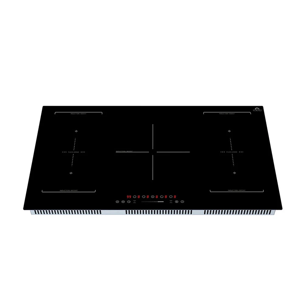 Forno Ornonzo 36" Induction Cooktop – 5 Zones, 2 Flex-Zones, 10,200W, Touch Control & 9 Power Levels - Image 3