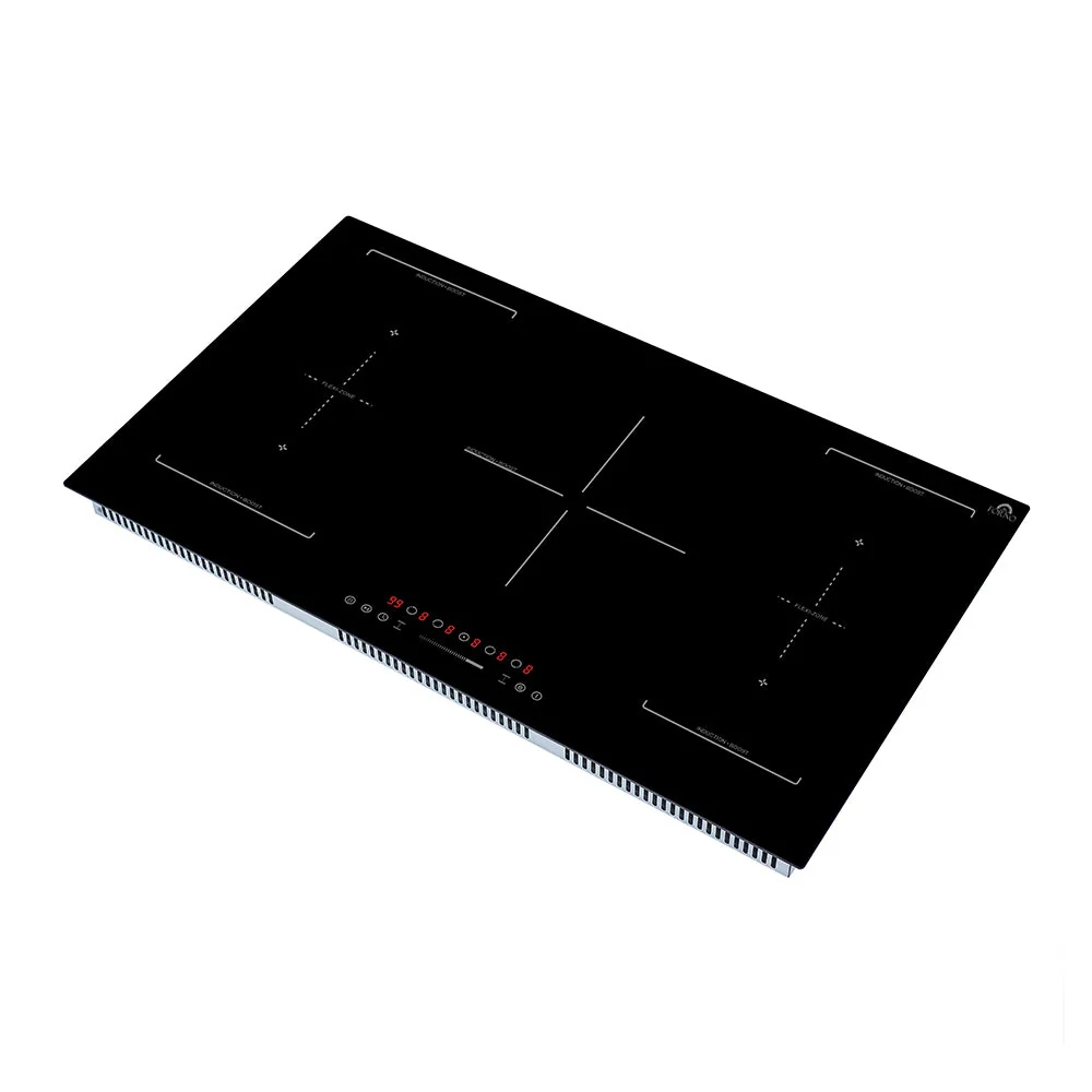 Forno Ornonzo 36" Induction Cooktop – 5 Zones, 2 Flex-Zones, 10,200W, Touch Control & 9 Power Levels - Image 4