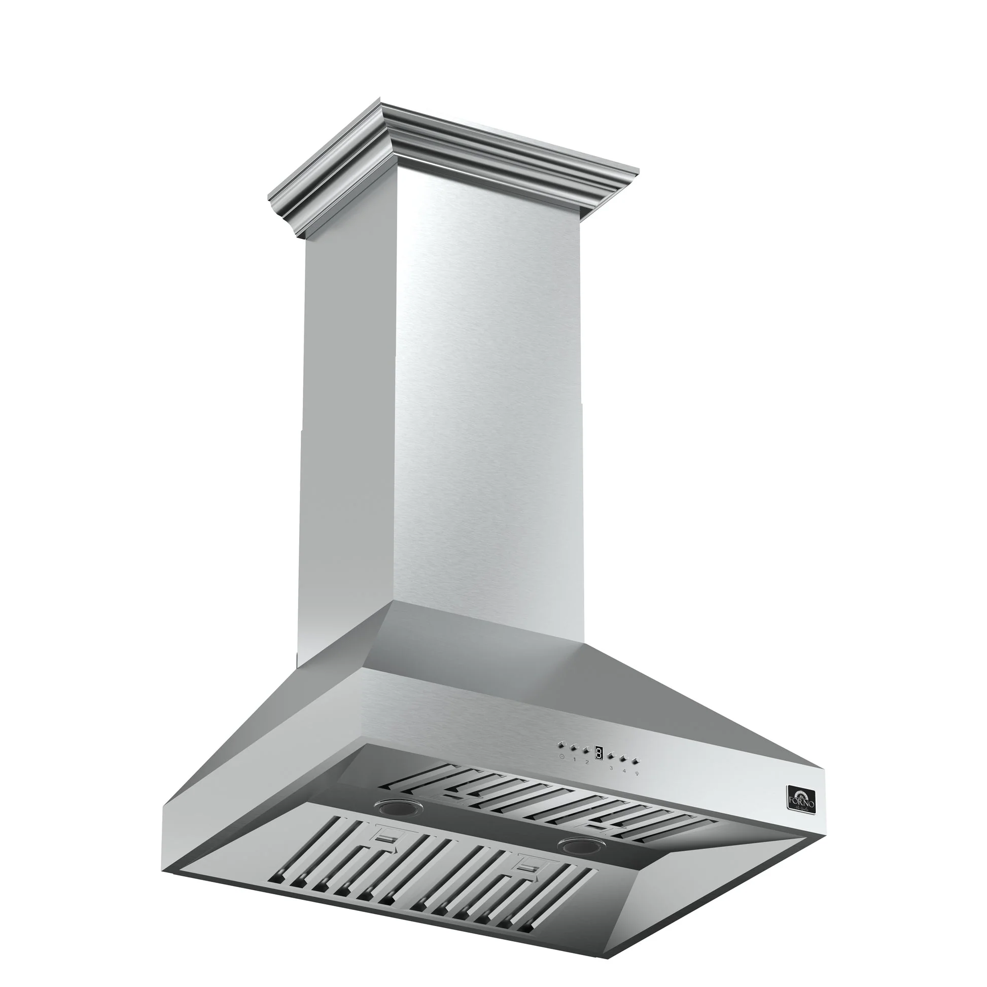 Forno Orvieto 30-Inch Wall Mount Range Hood, LED Lighting, Heavy Duty, Stainless Steel - Image 4