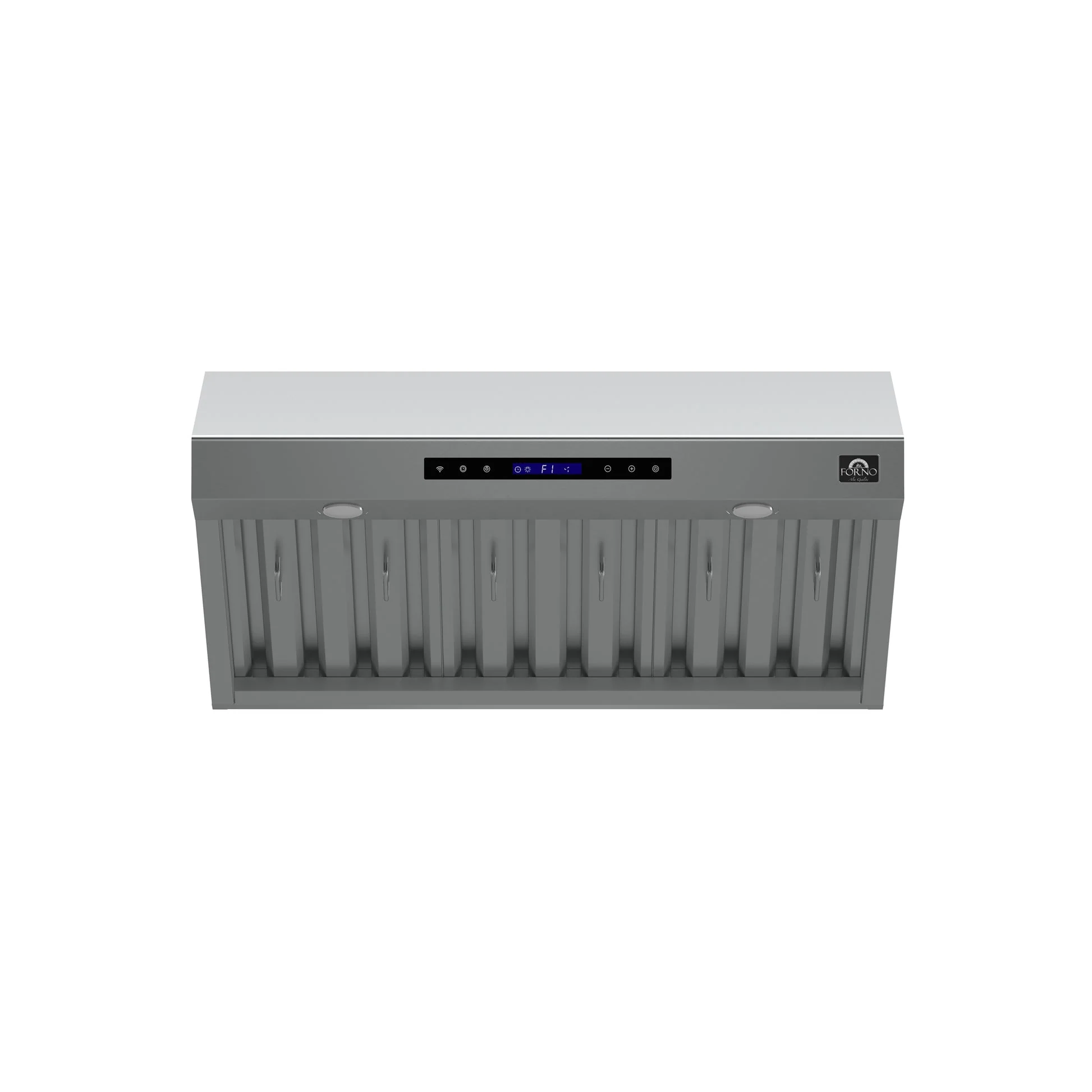 Forno Palazzo Wall Mounted Range Hood, Stainless Steel, Heavy Duty Baffle Filters, Remote Control - Image 2