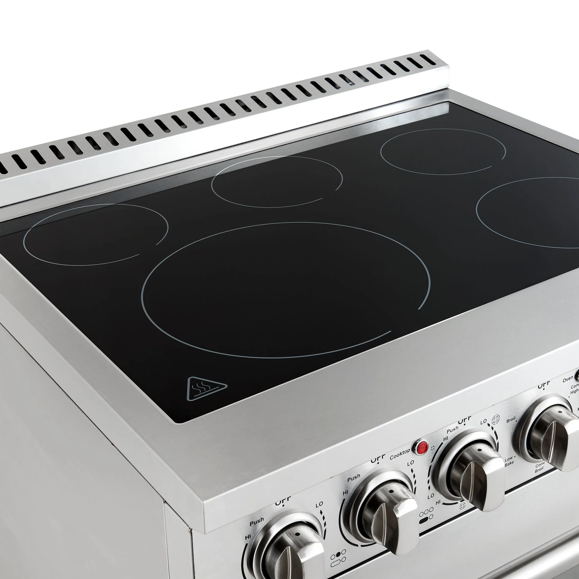 Forno Paolo Freestanding Electric Range, Stainless Steel, True Convection Oven, Energy Efficient - Image 6