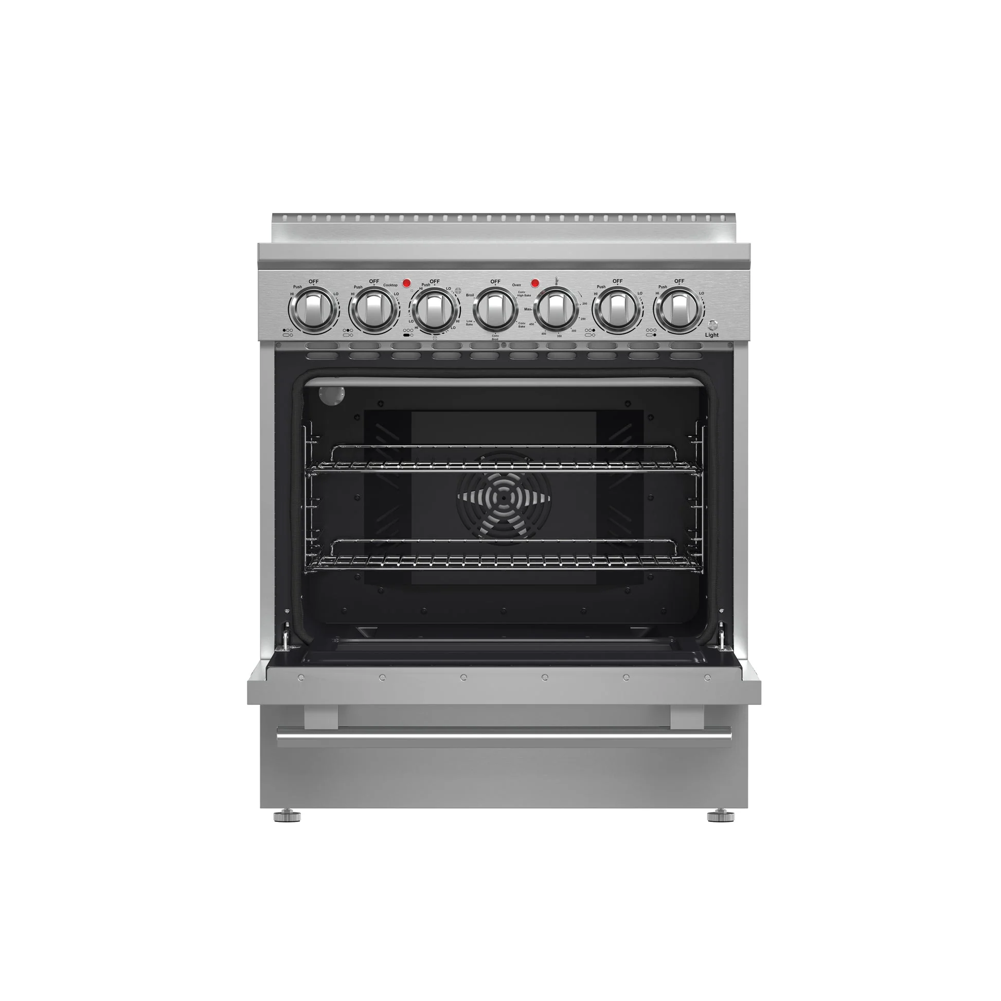 Forno Paolo Freestanding Electric Range, Stainless Steel, True Convection Oven, Energy Efficient - Image 7