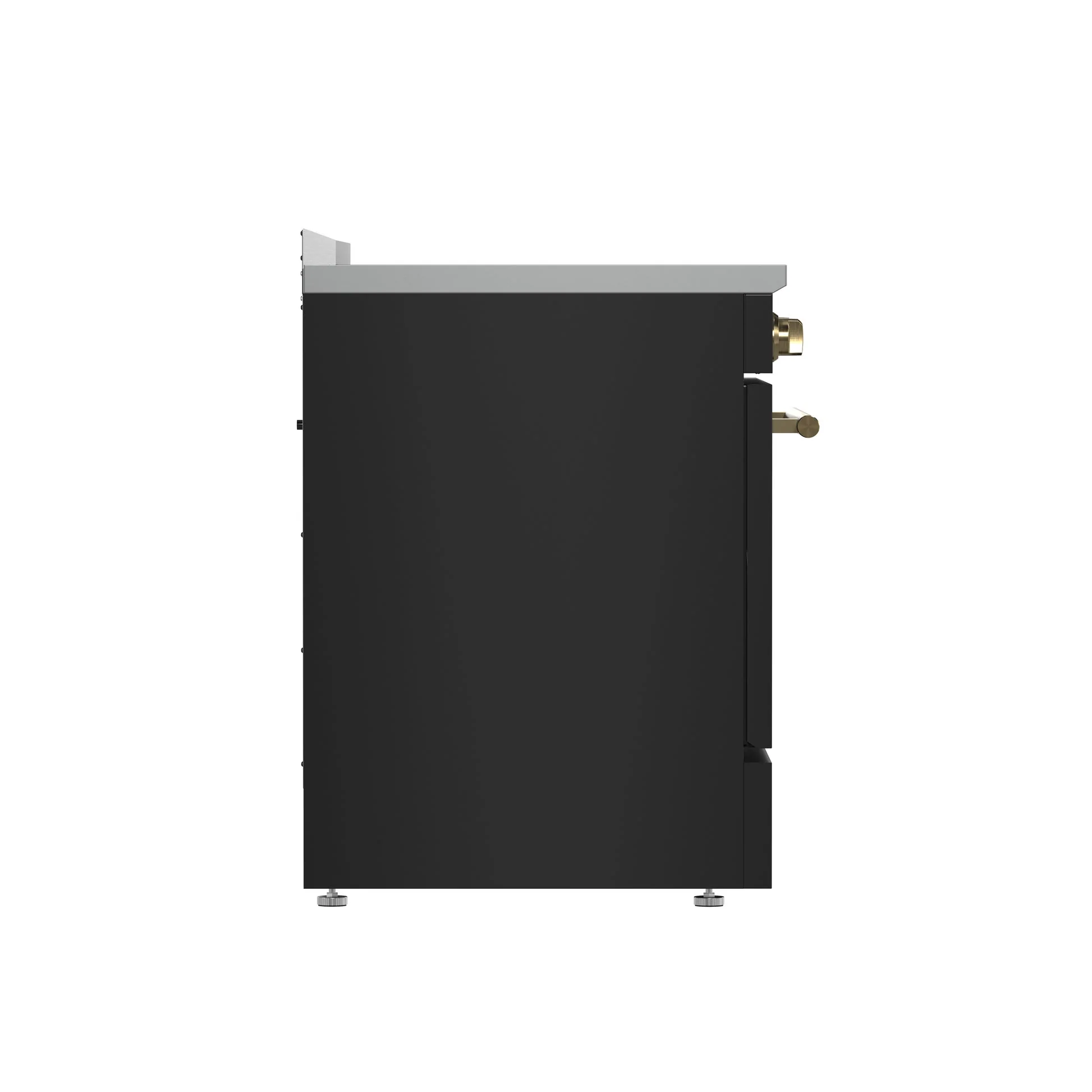 Forno Paolo Freestanding Electric Range with Antique Brass, True Convection Oven, Energy Efficient - Image 14
