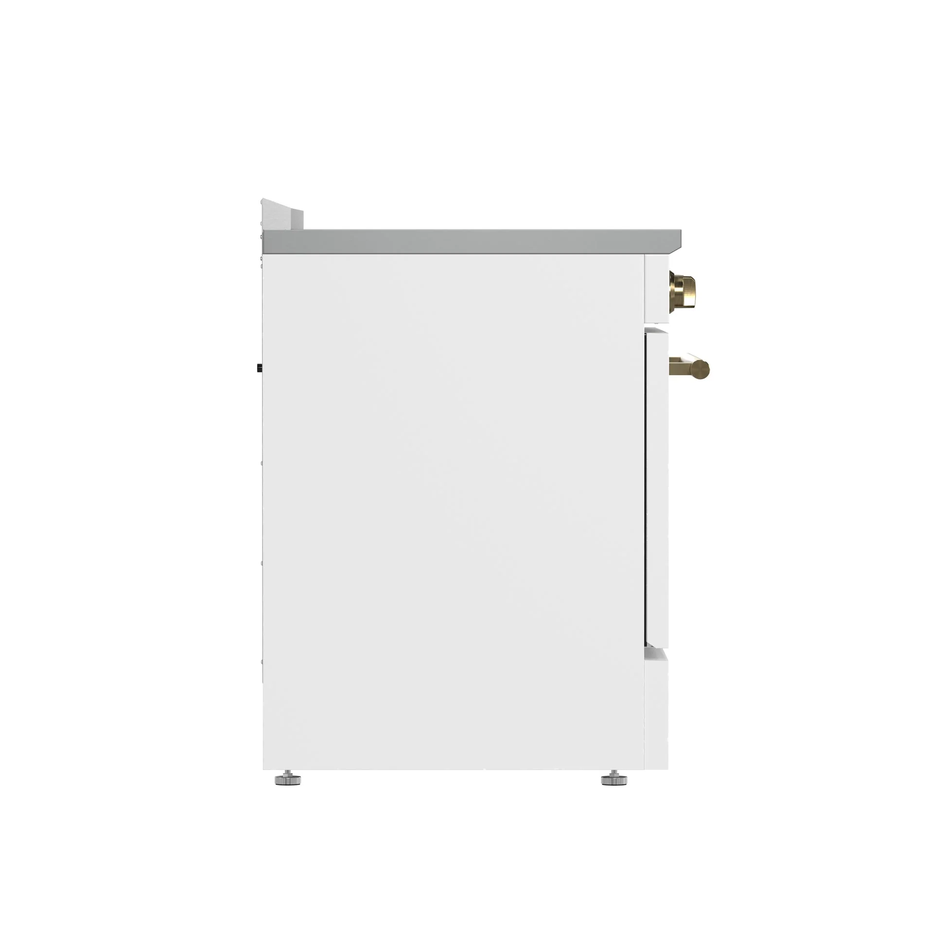 Forno Paolo Freestanding Electric Range with Antique Brass, True Convection Oven, Energy Efficient - Image 36