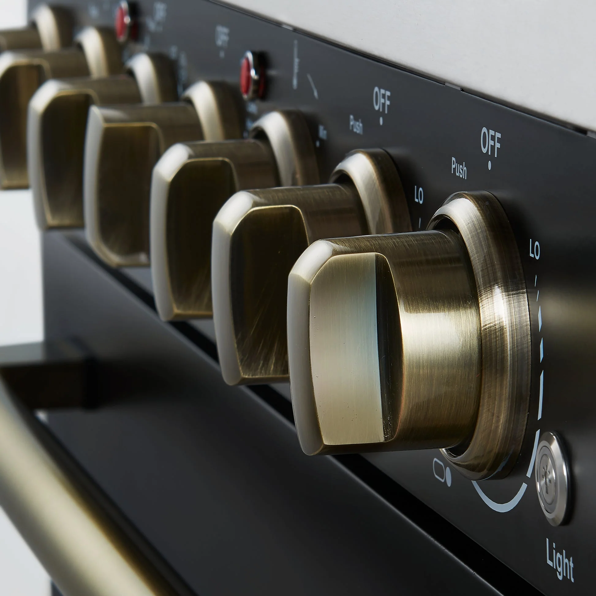 Forno Paolo Freestanding Electric Range with Antique Brass, True Convection Oven, Energy Efficient - Image 6