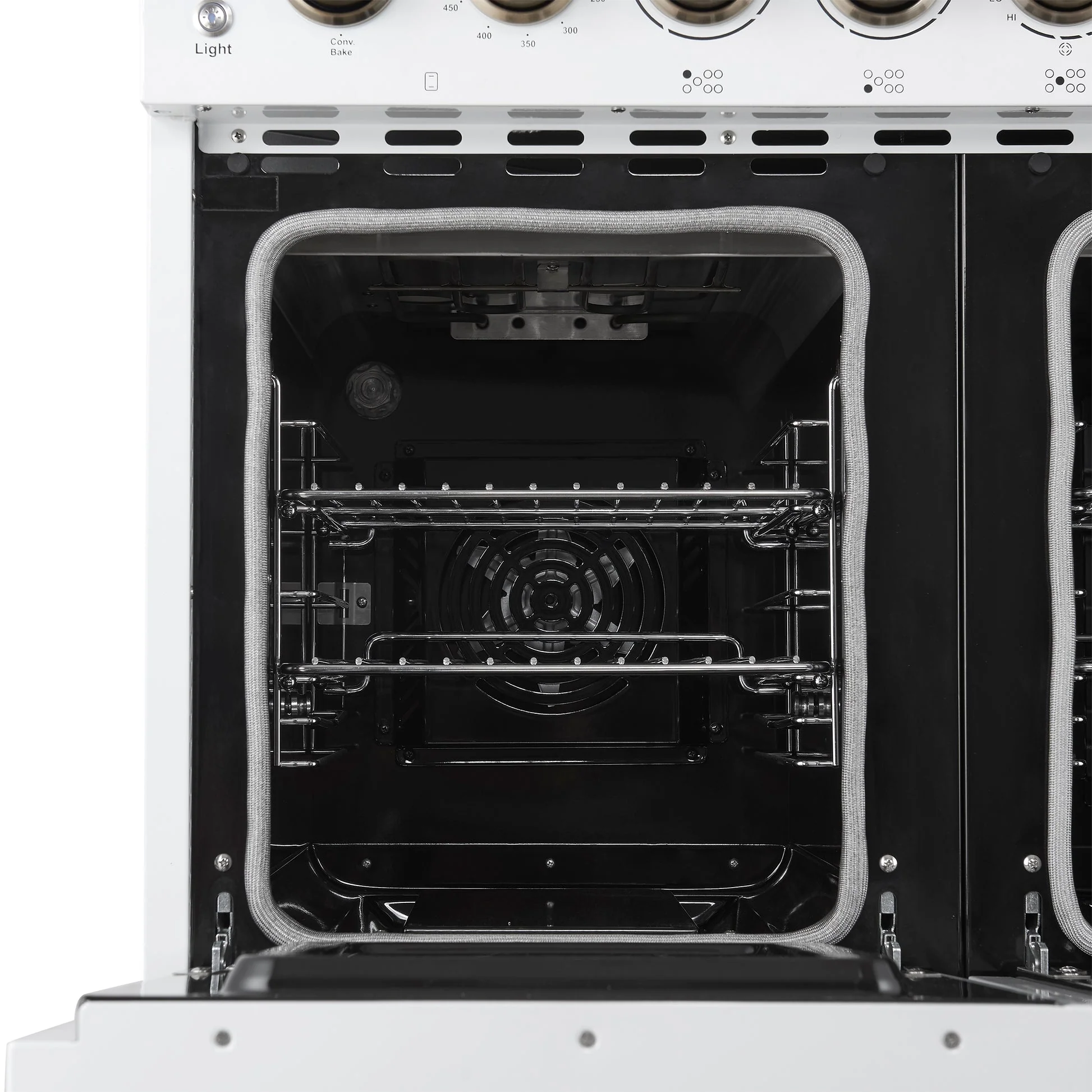 Forno Paolo Freestanding Electric Range with Antique Brass, True Convection Oven, Energy Efficient - Image 62
