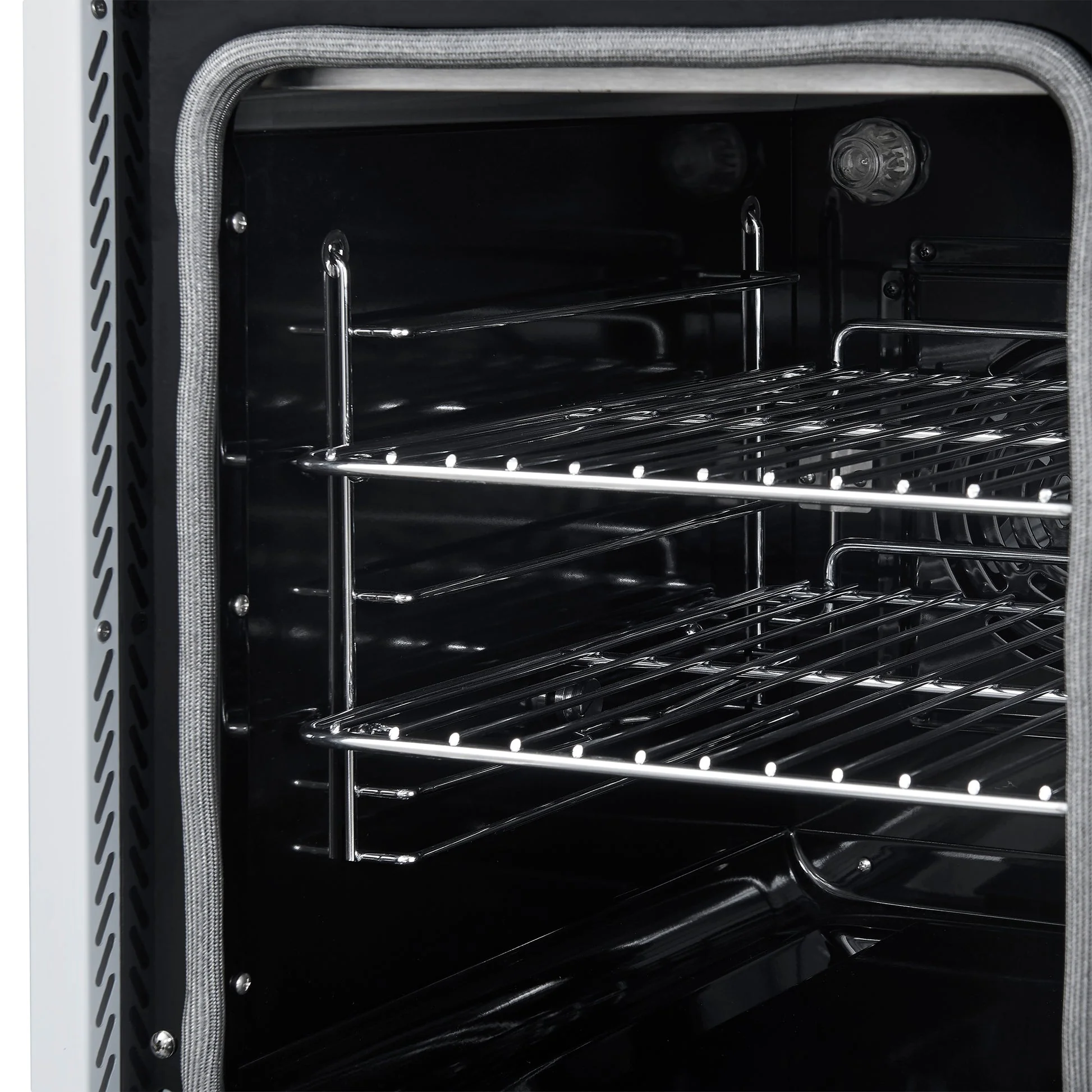 Forno Paolo Freestanding Electric Range with Antique Brass, True Convection Oven, Energy Efficient - Image 63