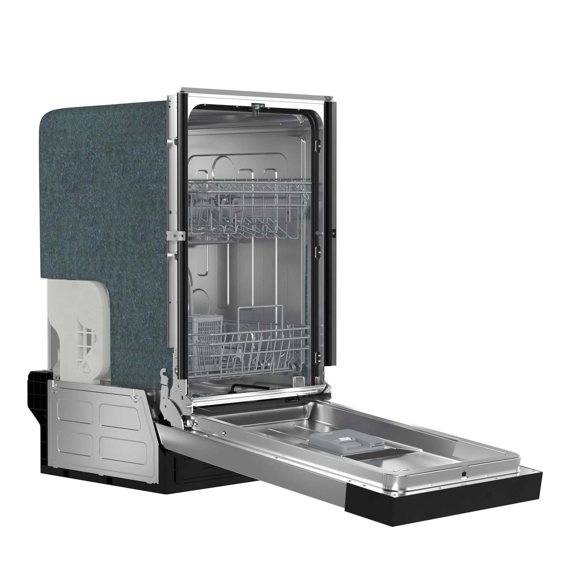 Forno Polo 18-Inch Built-In Stainless Steel Dishwasher, 8 Place Settings, 52 dBA - Image 5