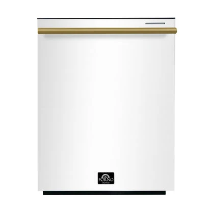 Forno Pozzo 24-Inch Built-In Tall Tub Top Control Dishwasher, 49 dBA, Soil-Sensing Capable