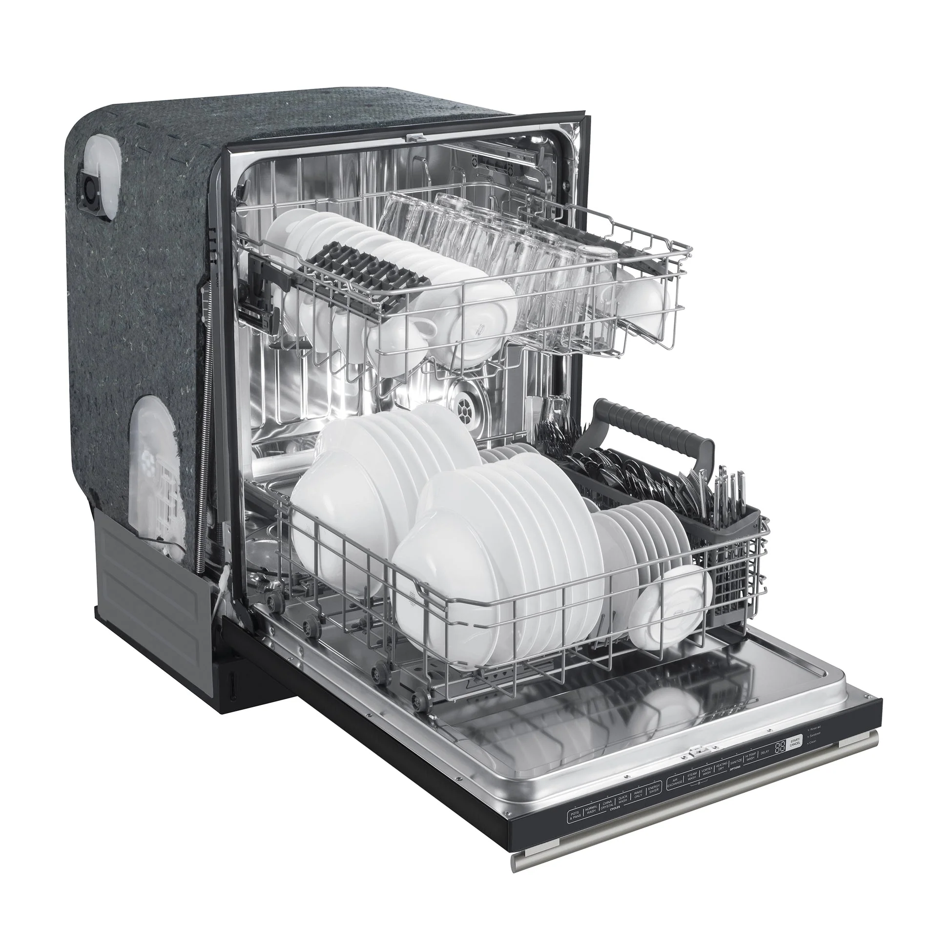 Forno Pozzo 24-Inch Built-In Tall Tub Top Control Dishwasher, 49 dBA, Soil-Sensing Capable - Image 21
