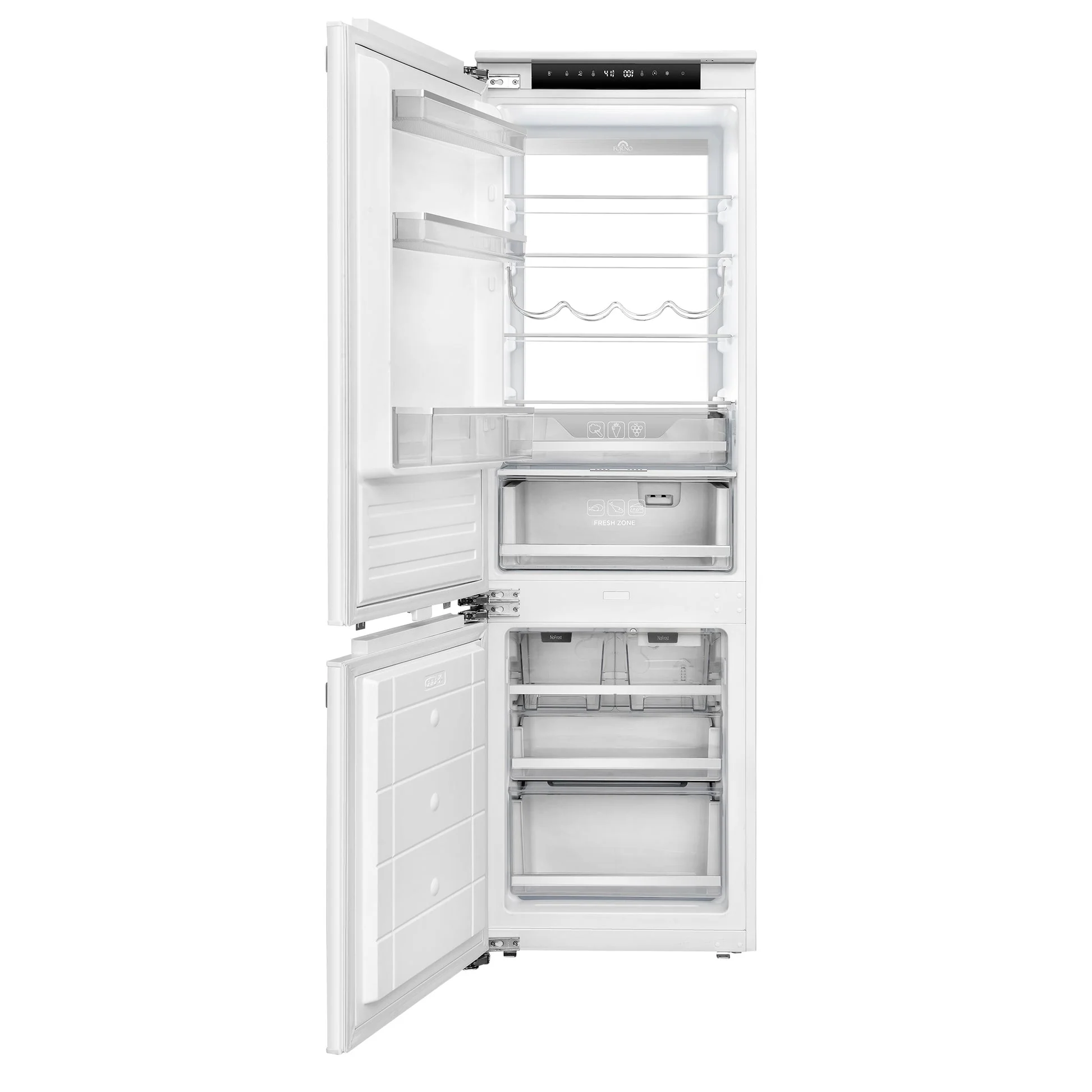 Forno Rivestito 22 Inch Panel Ready Bottom Freezer Refrigerator, 8.3 cu. ft., Ice Maker, Total No Frost, Fast Freeze - Image 4