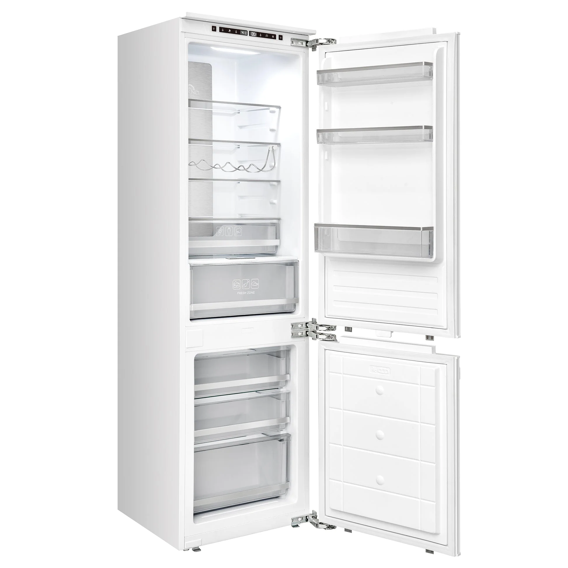 Forno Rivestito 22 Inch Panel Ready Bottom Freezer Refrigerator, 8.6 cu. ft., Total No Frost, Fast Freeze - Image 4