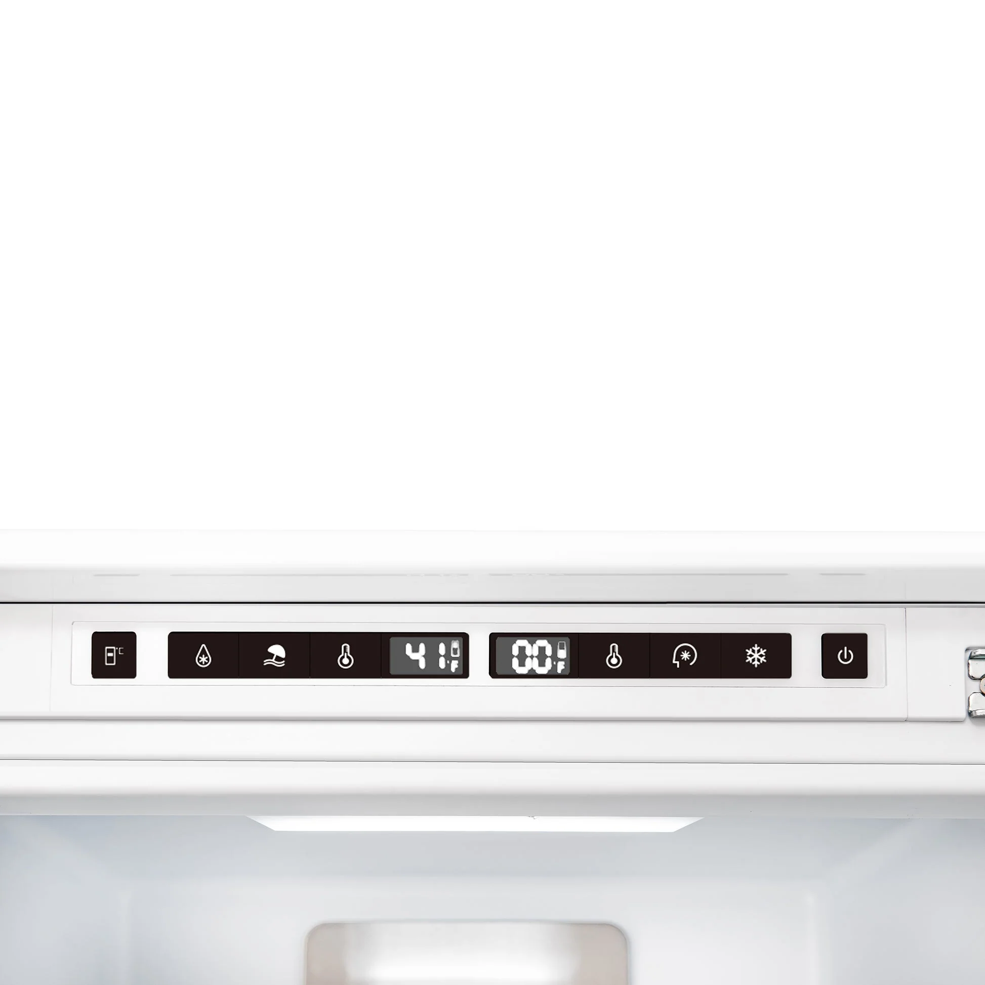 Forno Rivestito 22 Inch Panel Ready Bottom Freezer Refrigerator, 8.6 cu. ft., Total No Frost, Fast Freeze - Image 7