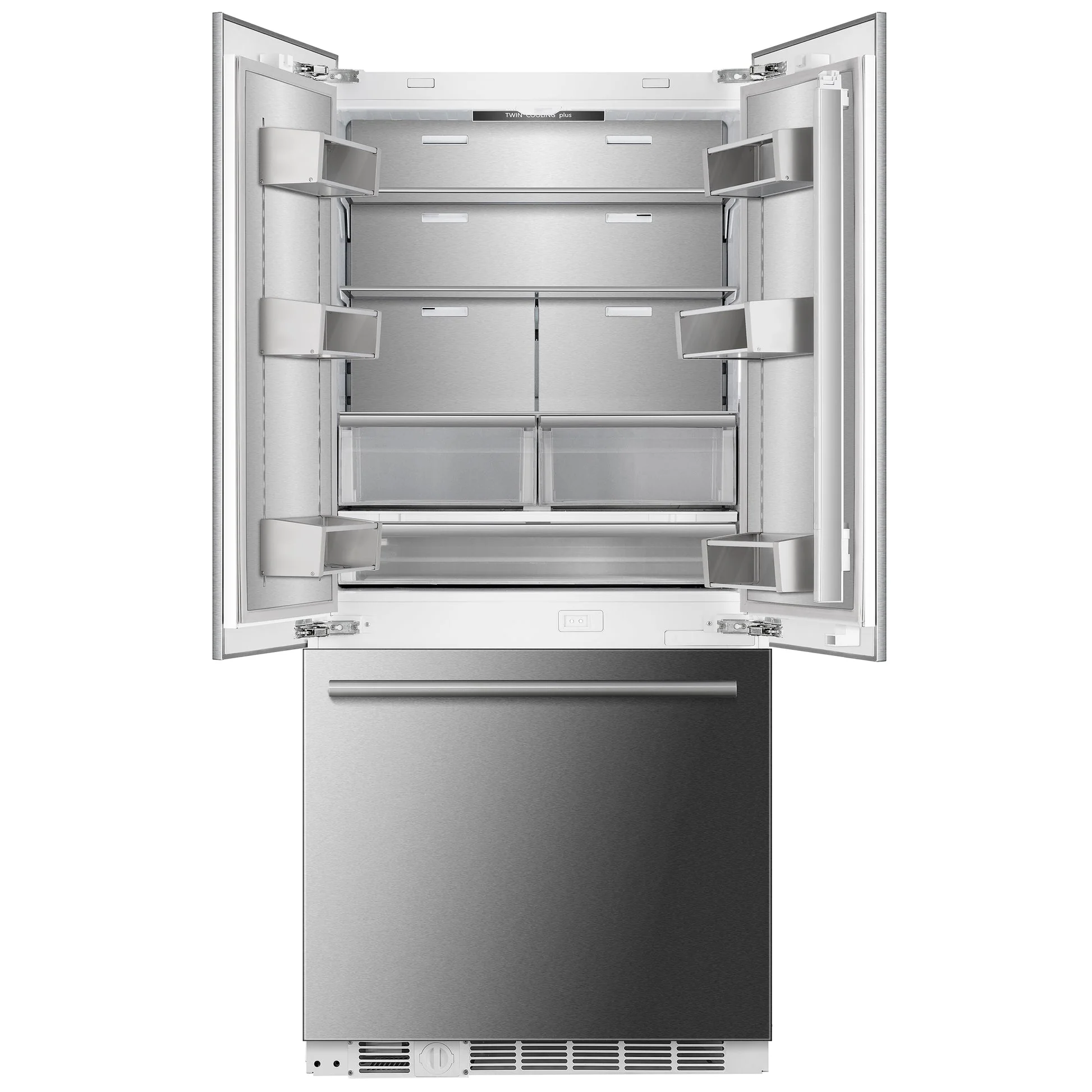 Forno Rivestito 36 Inch Refrigerator with French Door, Energy Star, Fast Freeze - Image 3