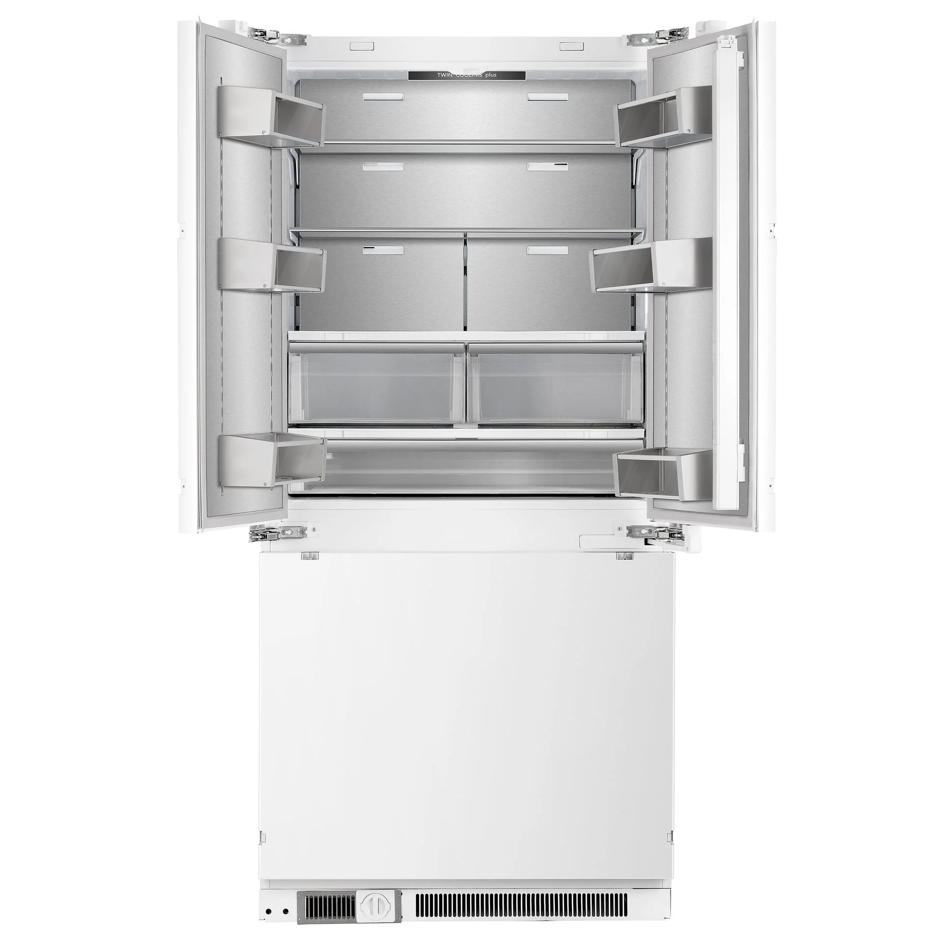 Forno Rivestito Panel Ready Refrigerator, French Door, 36 Inch, Energy Star, Fast Freeze - Image 2