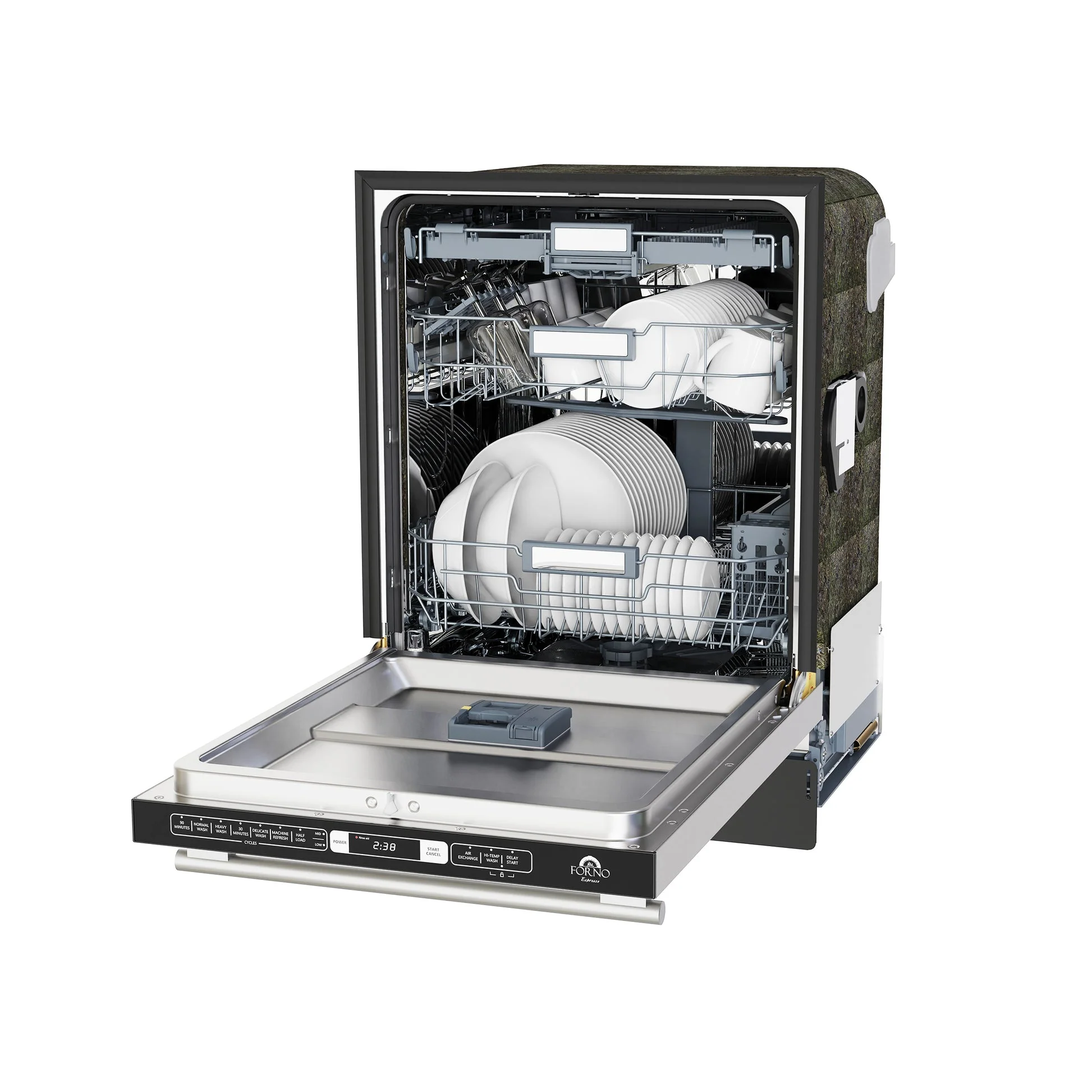 Forno Romano 24-Inch Built-In Dishwasher, Stainless Steel Finish, 49 dBA, Energy Star Certified - Image 4