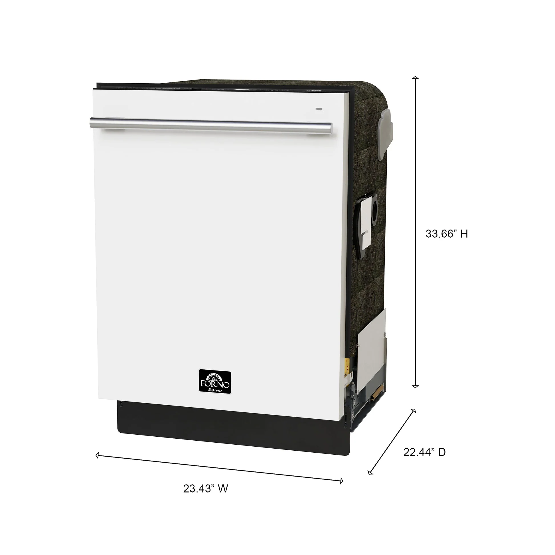 Forno Romano Espresso 24-Inch Built-In Dishwasher, 49 dBA, Energy Star Certified - Image 8