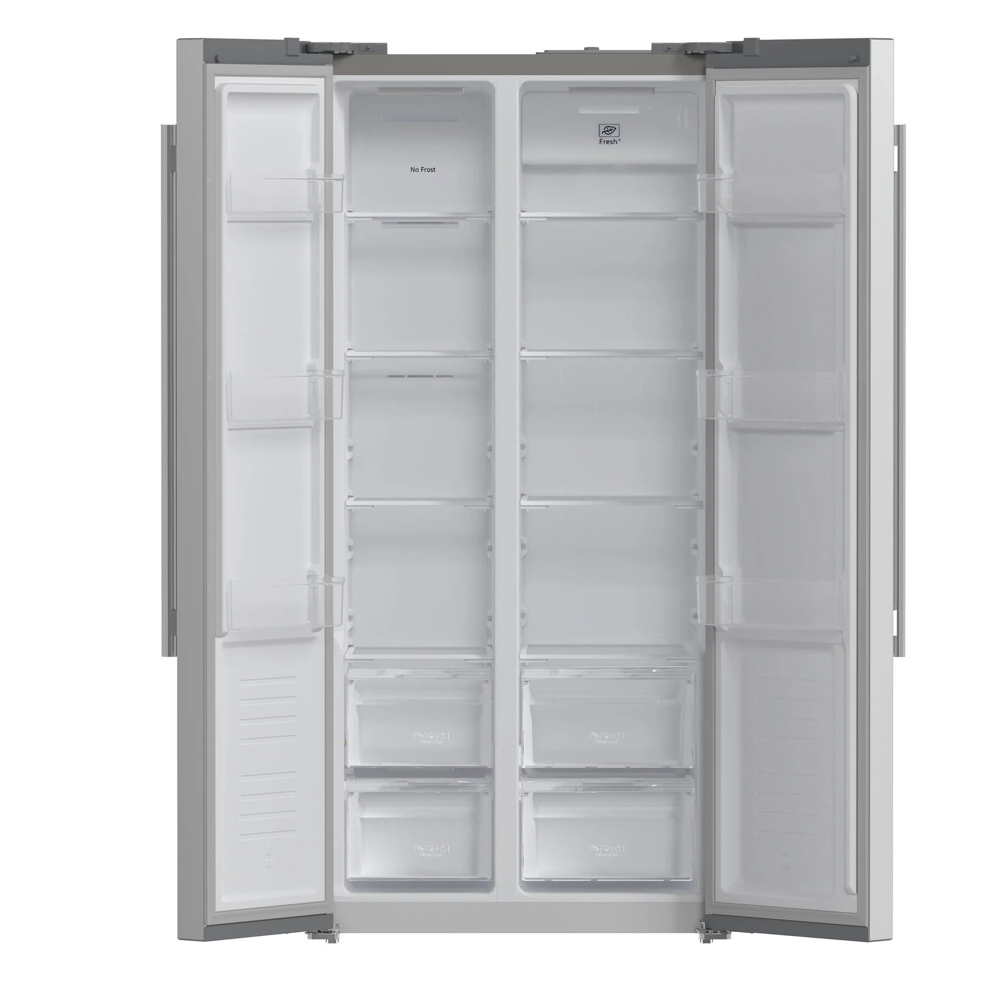 Forno Salerno 33-Inch Side-by-Side Stainless Steel Refrigerator, 15.6 cu.ft - Image 6