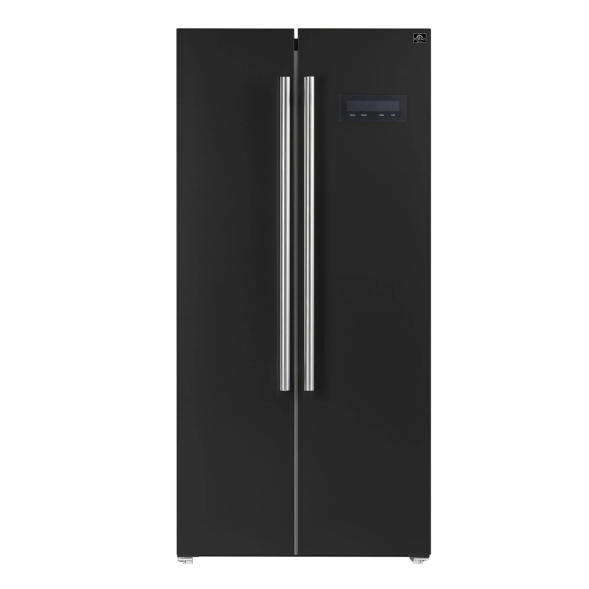 Forno Salerno Espresso 33-Inch Side-by-Side Refrigerator, 15.6 Cu. Ft., Energy-Efficient, No Frost, Modern Design - Image 3