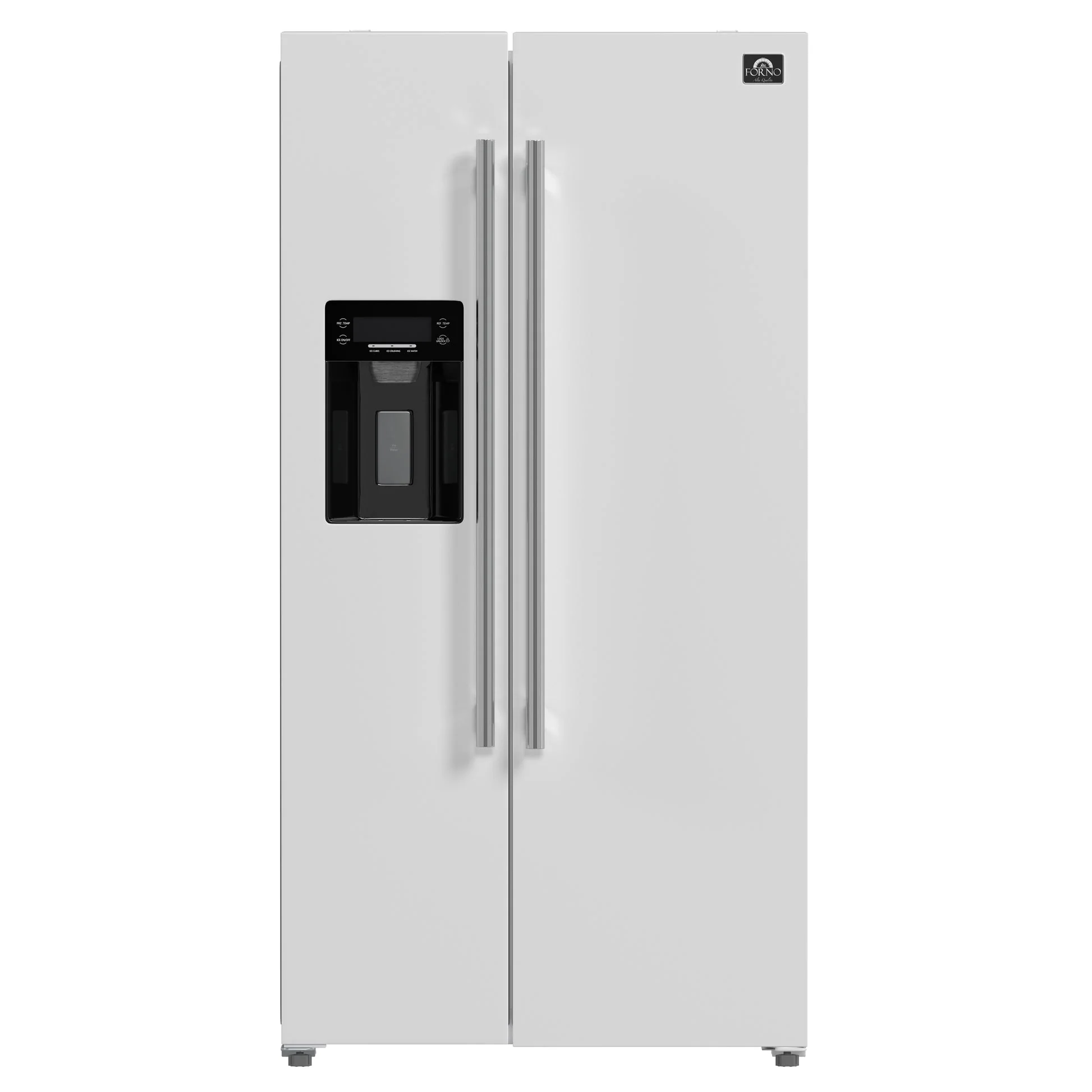 Forno Salerno Espresso 36-Inch Side-by-Side Refrigerator, 20 Cu. Ft., Frost-Free, Ice & Water Dispenser - Image 3