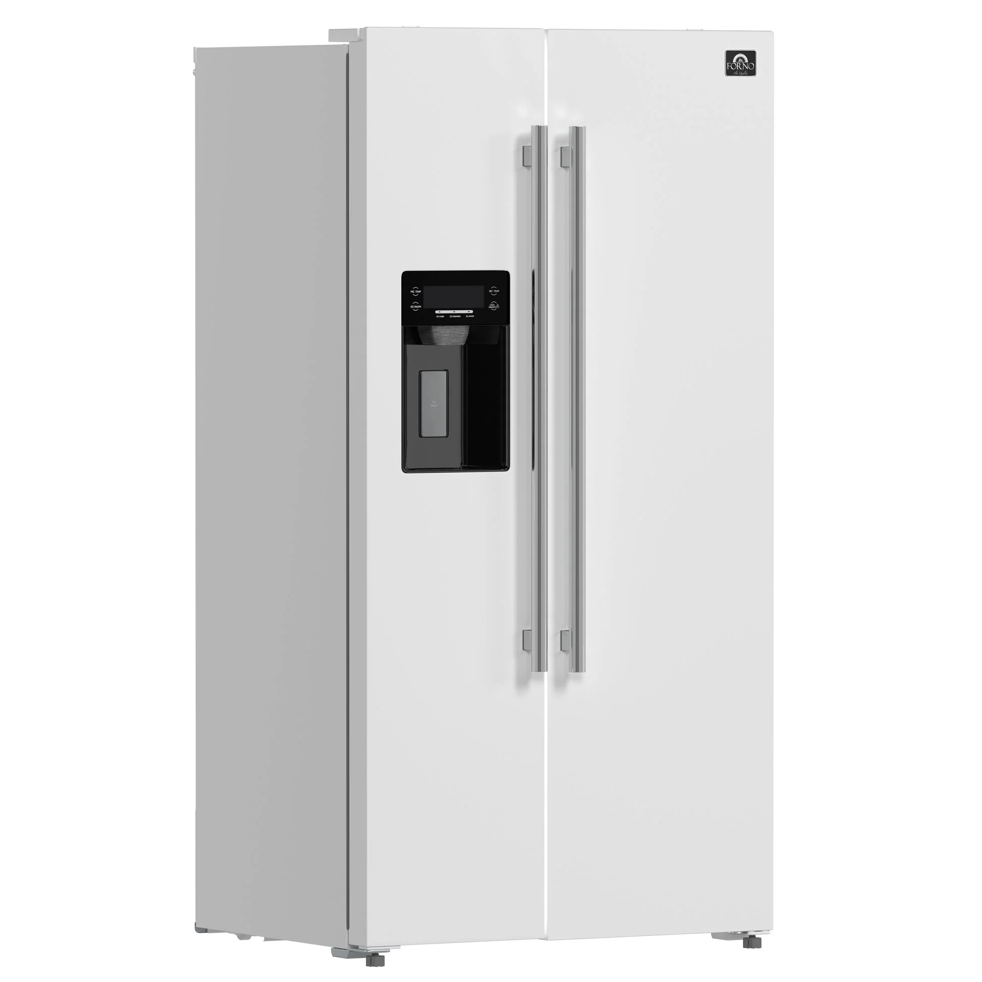 Forno Salerno Espresso 36-Inch Side-by-Side Refrigerator, 20 Cu. Ft., Frost-Free, Ice & Water Dispenser - Image 7