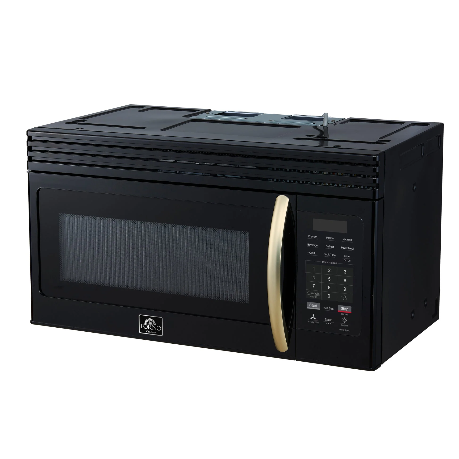 Forno Scalo 30-Inch Over the Range Microwave – 1.6 cu.ft, 300 CFM Vent, Touch Control - Image 10