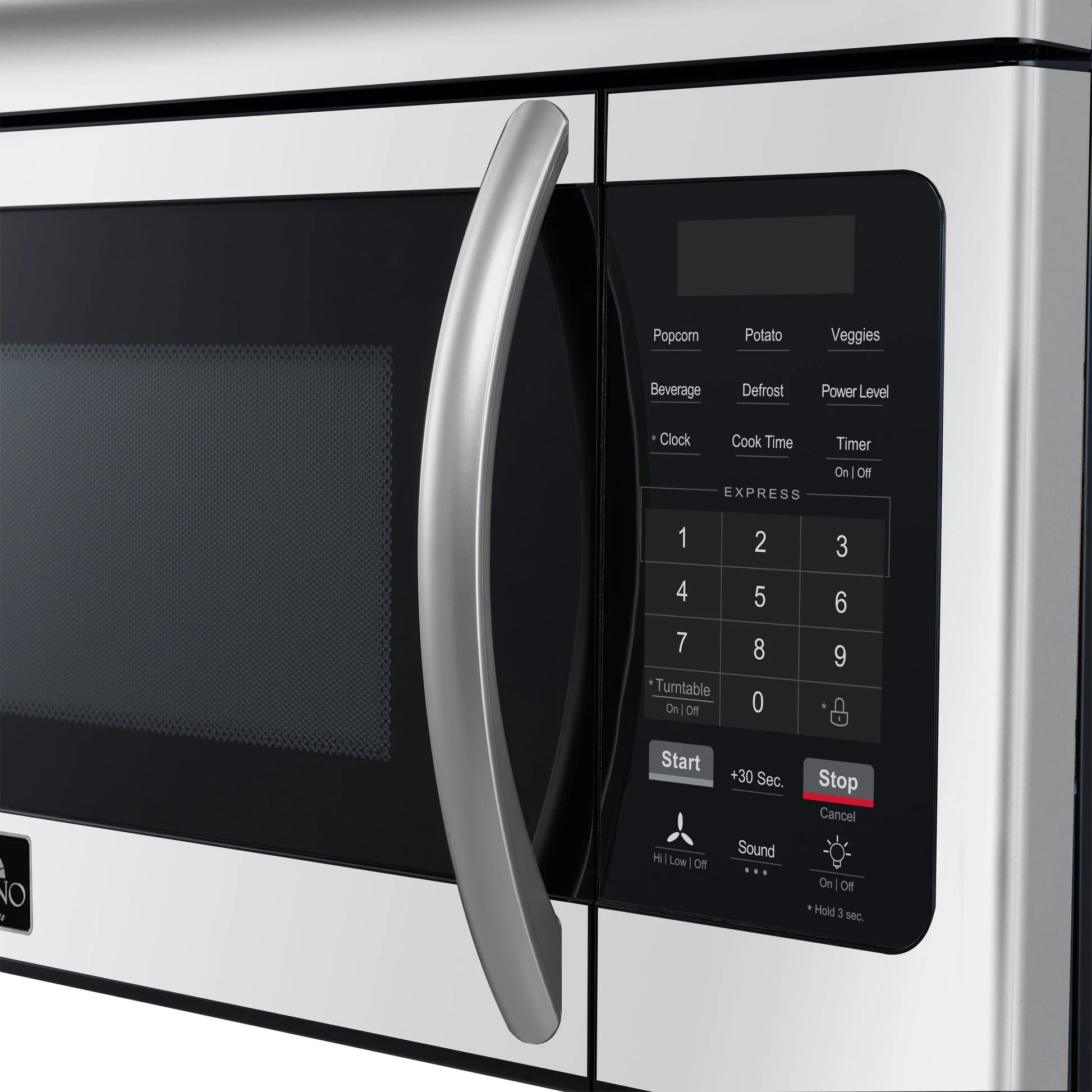 Forno Scalo 30-Inch Over the Range Microwave, Stainless Steel – 1.6 cu.ft, 300 CFM Vent, Touch Control - Image 3