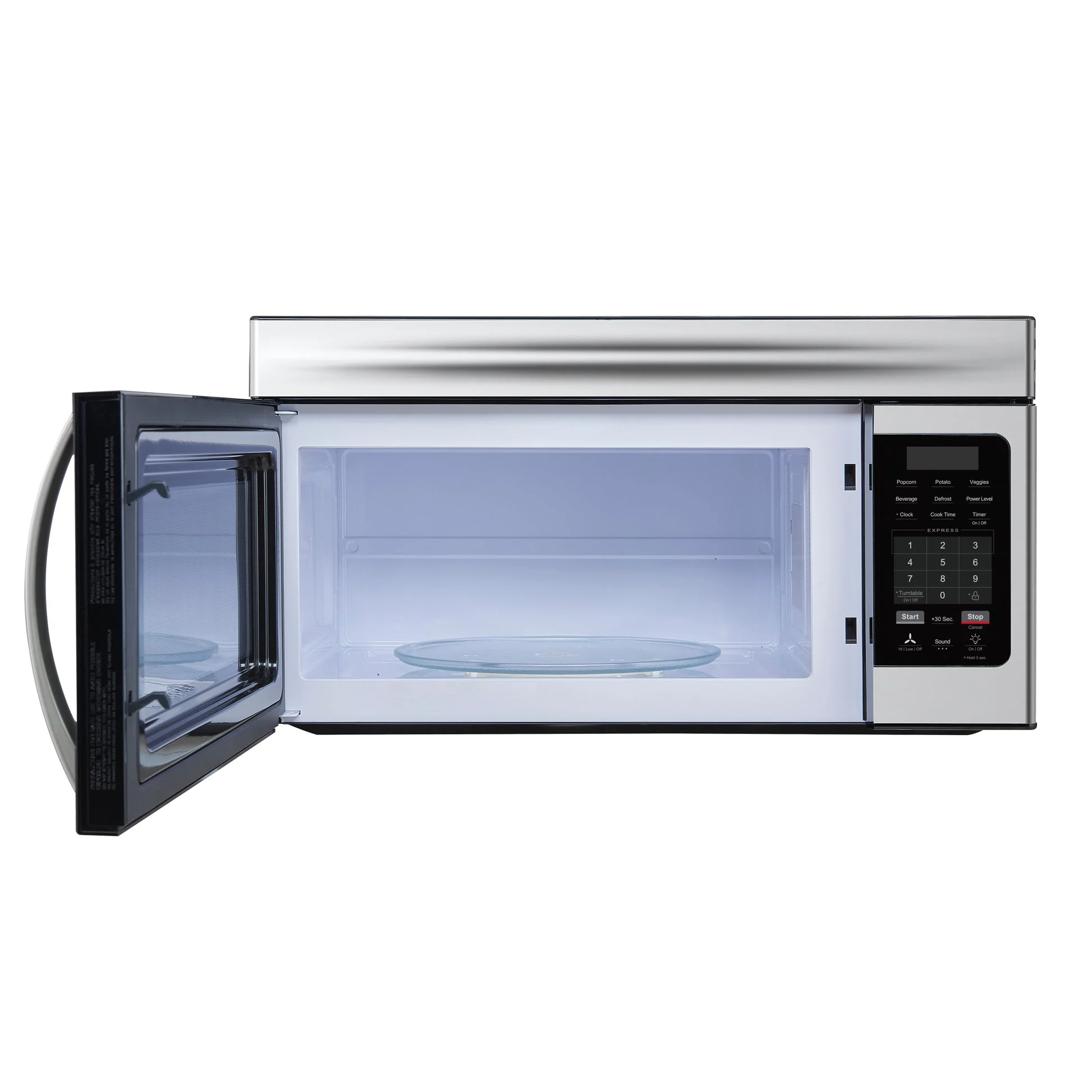 Forno Scalo 30-Inch Over the Range Microwave, Stainless Steel – 1.6 cu.ft, 300 CFM Vent, Touch Control - Image 5